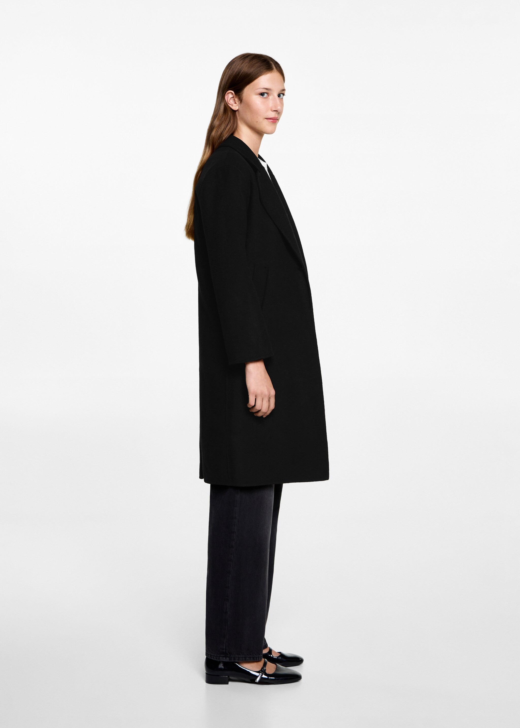 Long cloth coat - Details of the article 2