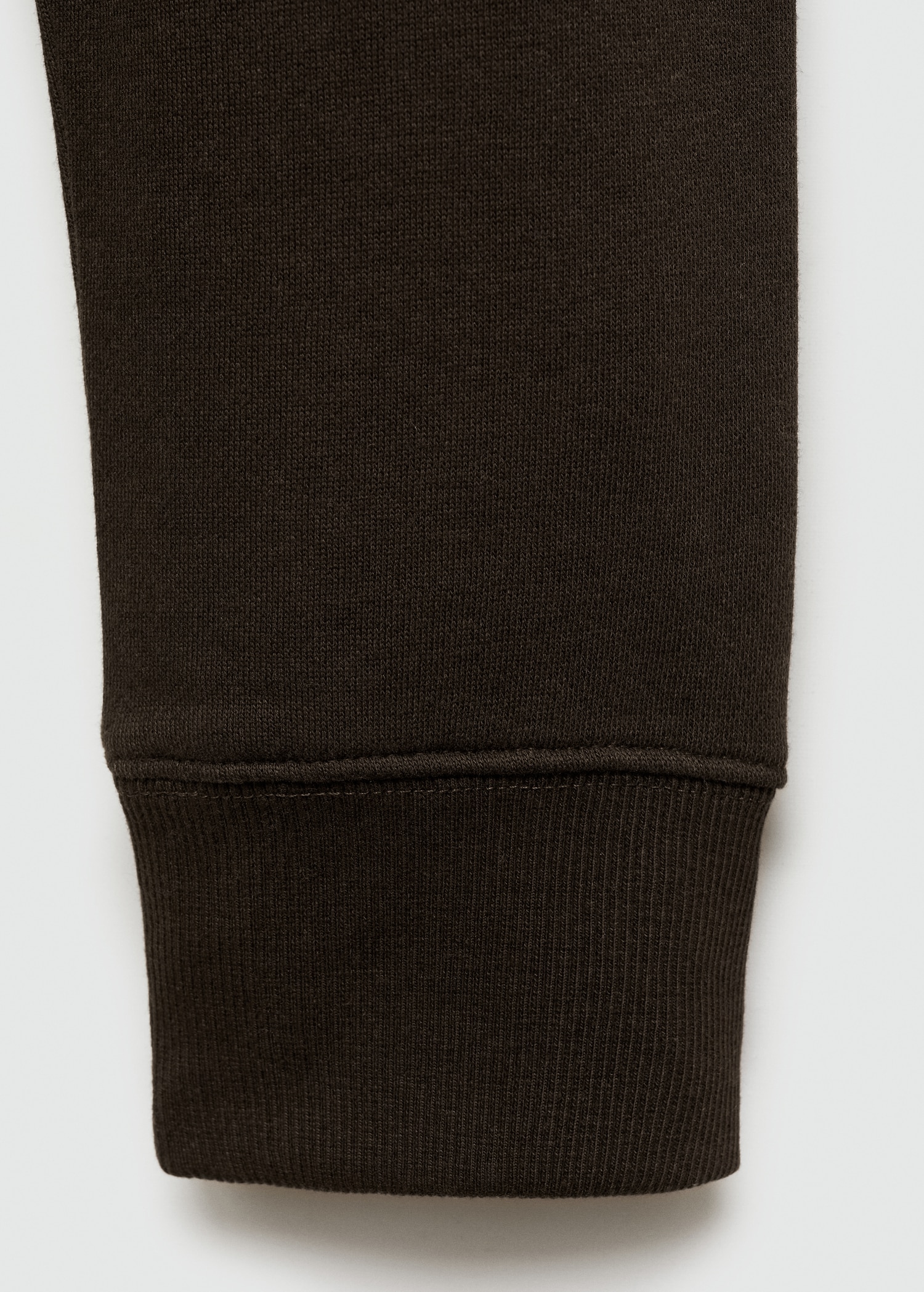 Pluche katoenen sweatshirt - Detail van het artikel 0