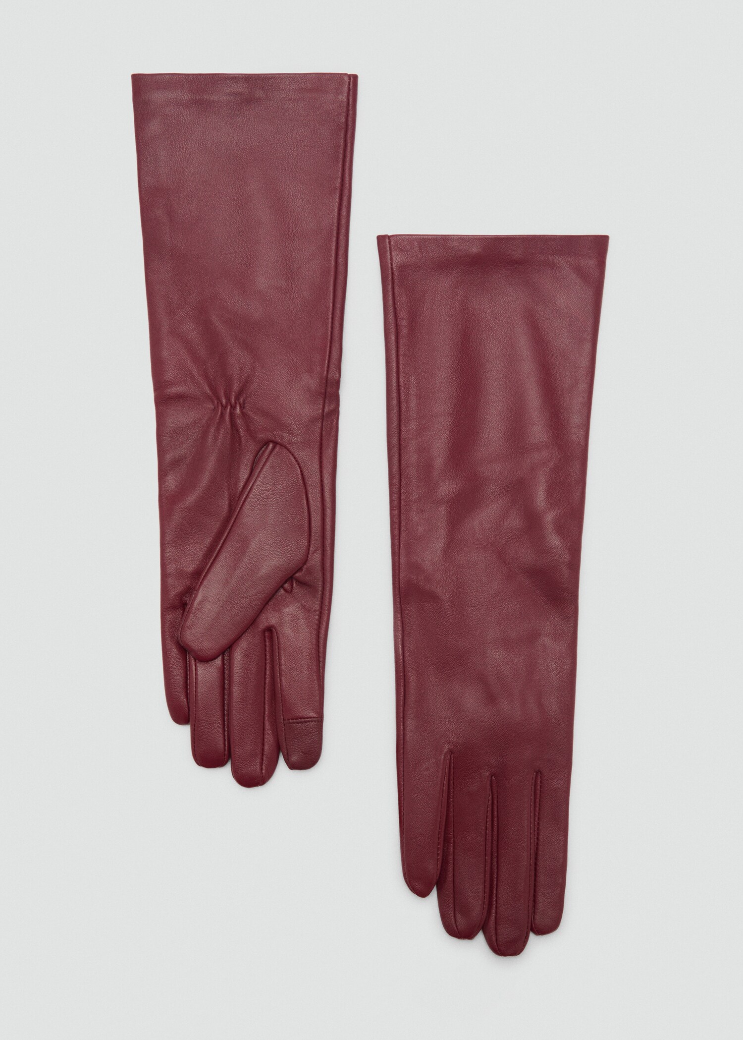 Gants longs en cuir - Article sans modèle
