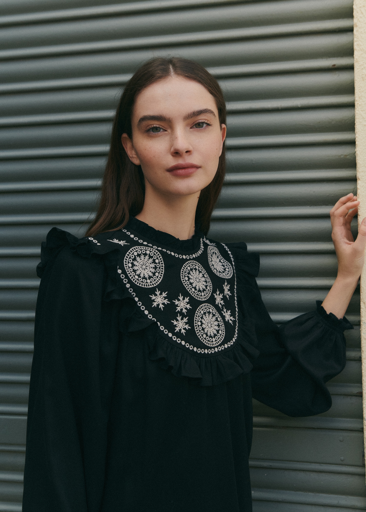 Blouse fluide détails brodés - Détail de l'article 5