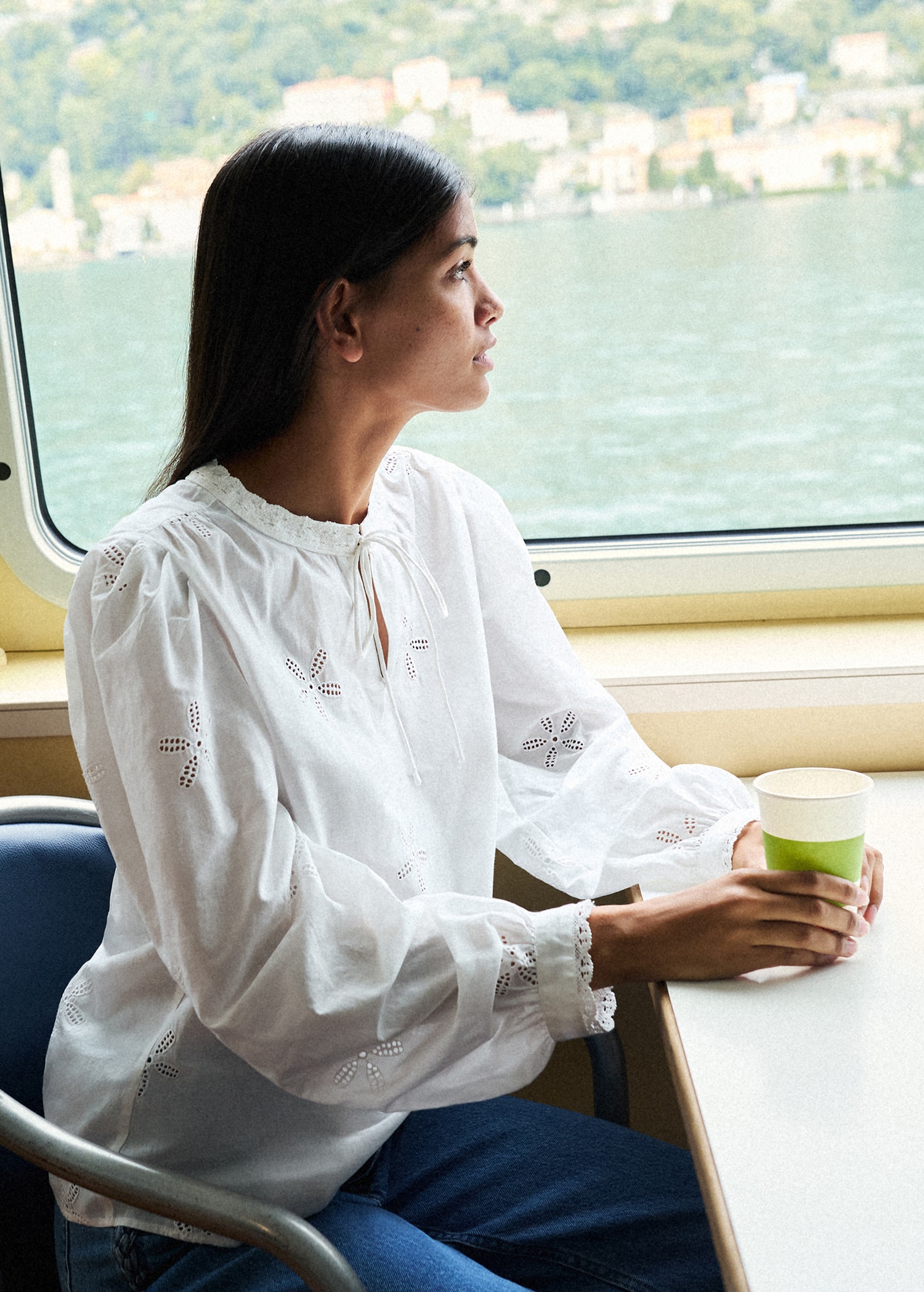 Floral embroidered blouse - Details of the article 5