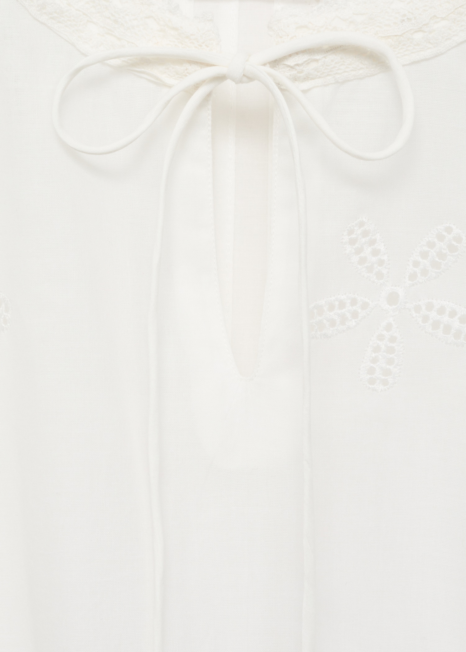 Floral embroidered blouse - Details of the article 8