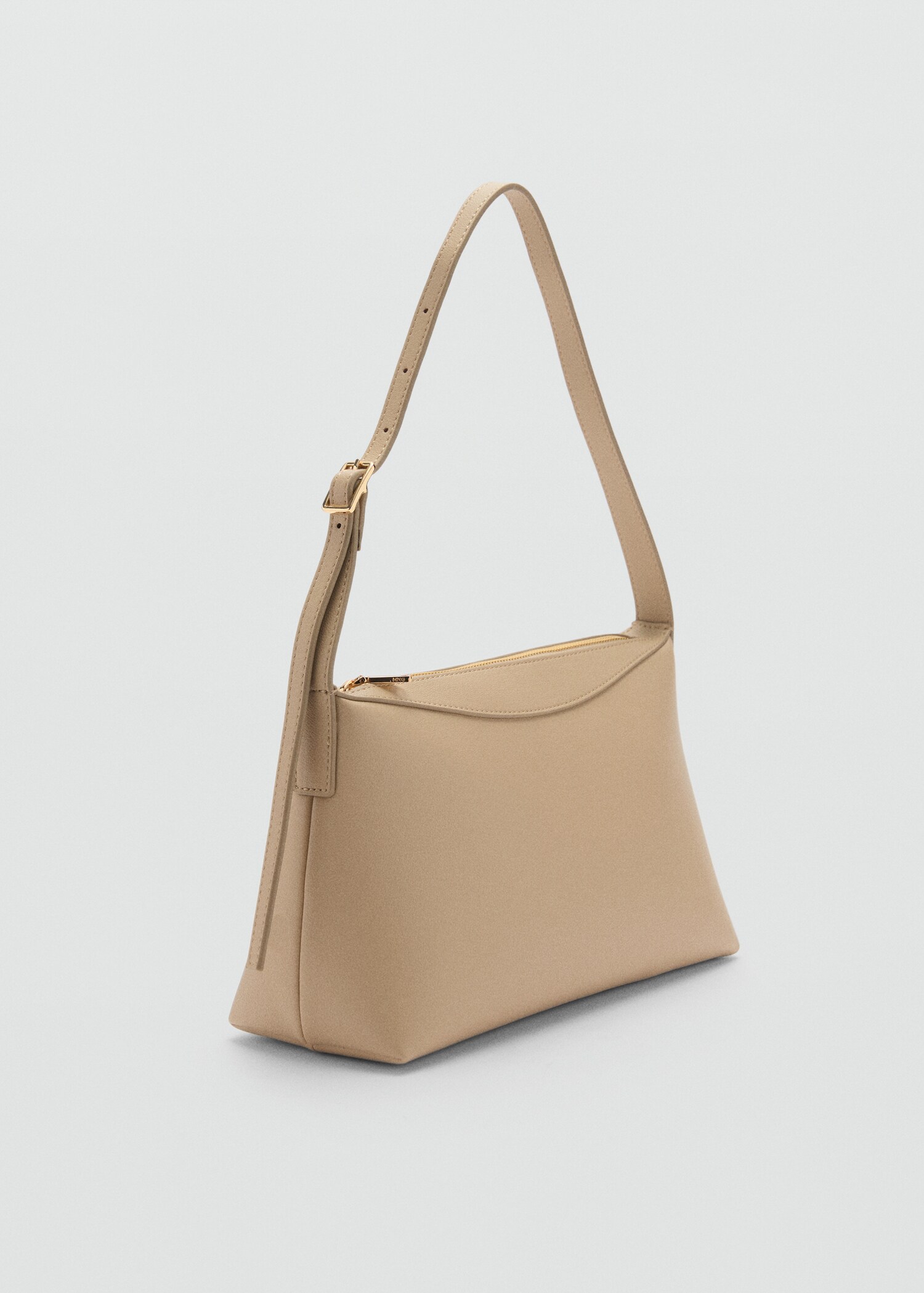 Shoulder bag with zip - Medium plane