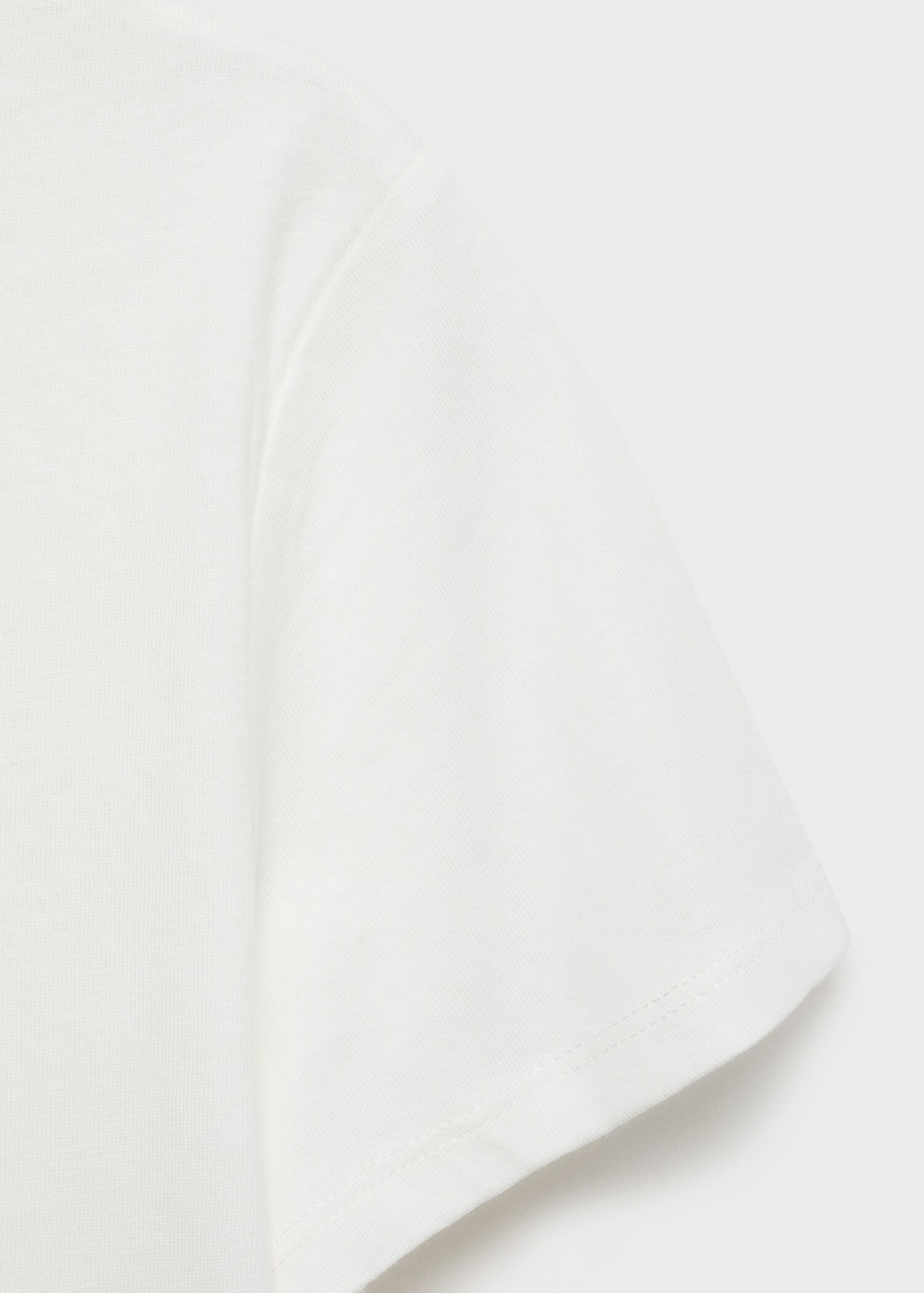 Printed cotton-blend T-shirt - Details of the article 0