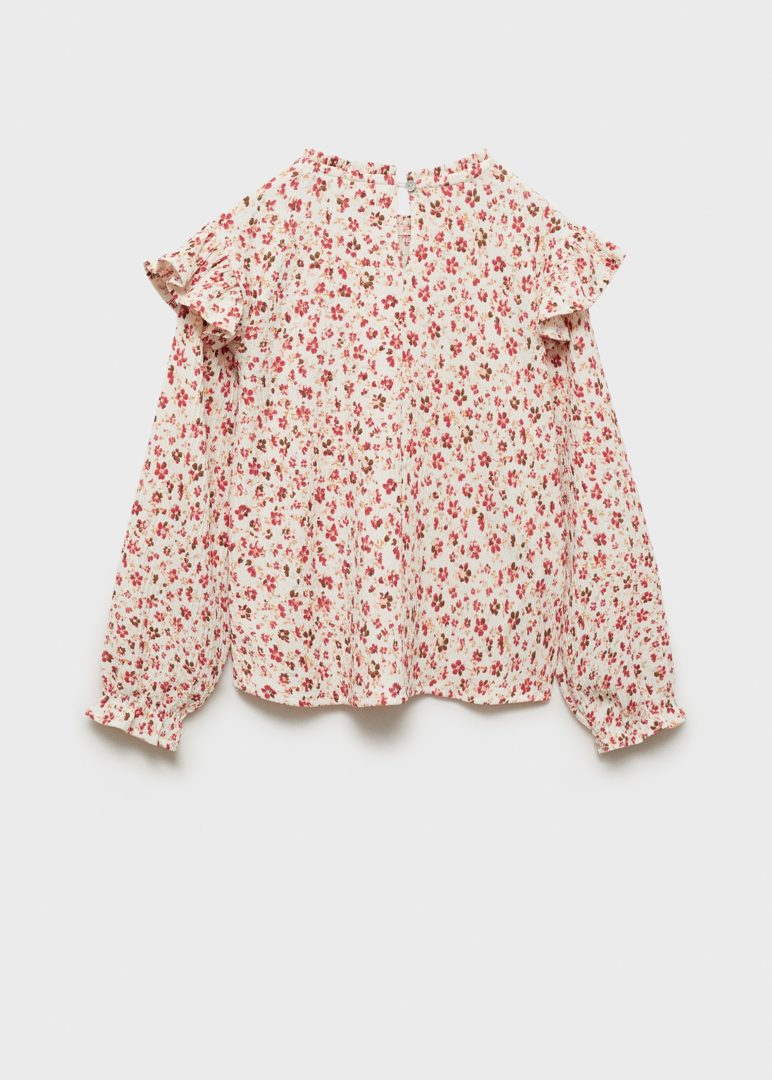 Blouse en imprimé floral - Verso de l’article