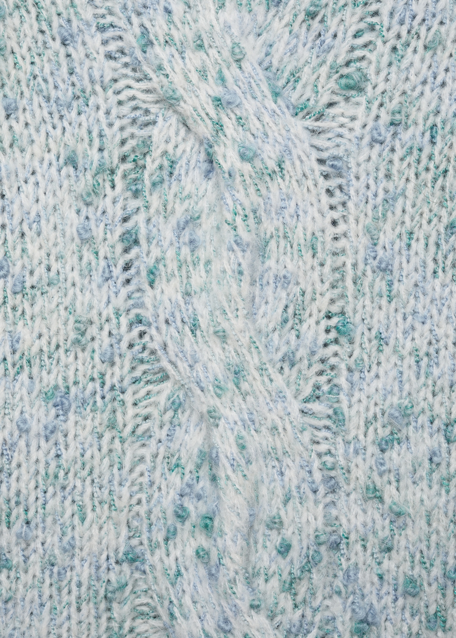 Pull-over bicolore maille - Détail de l'article 0
