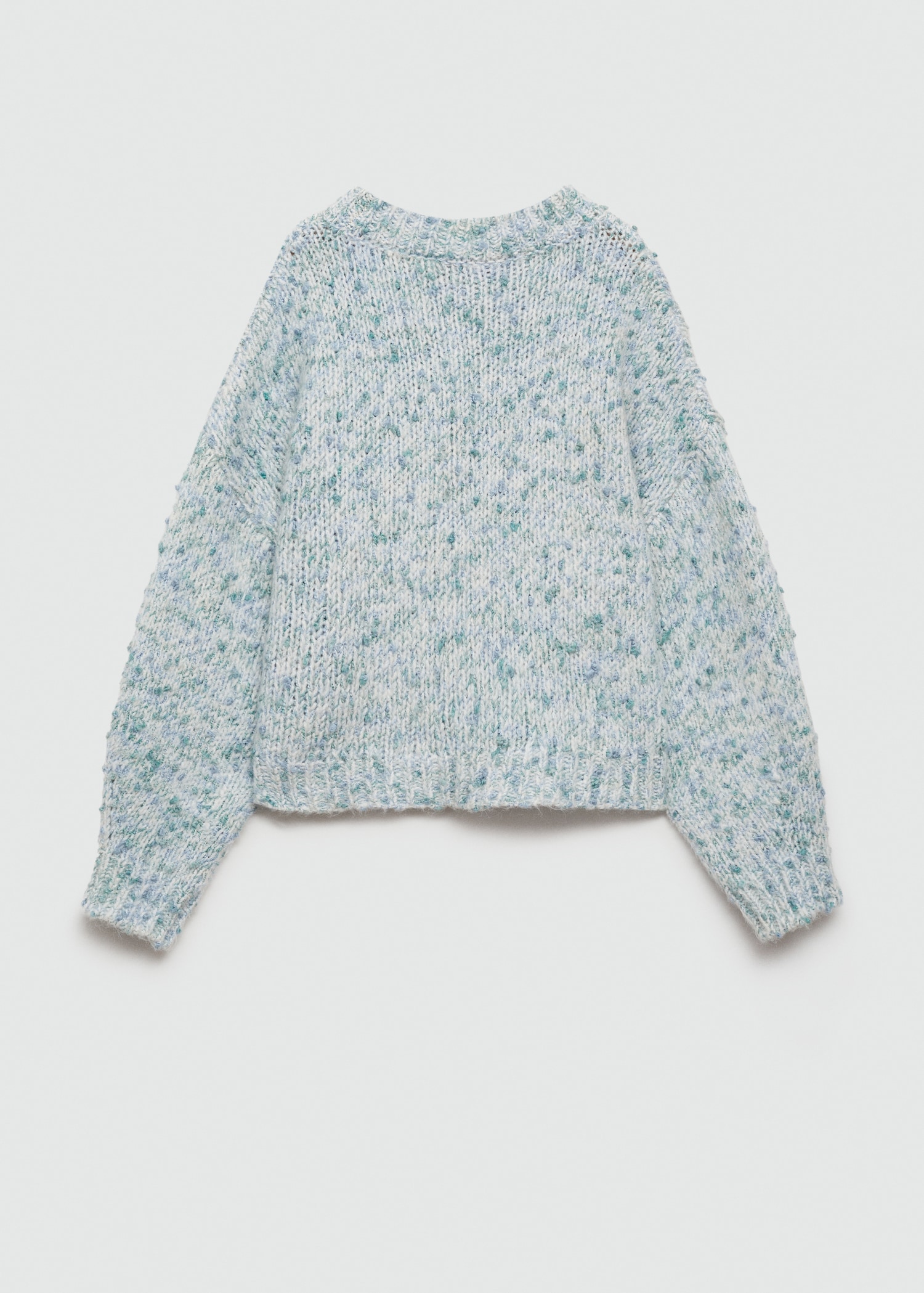 Pull-over bicolore maille - Verso de l’article