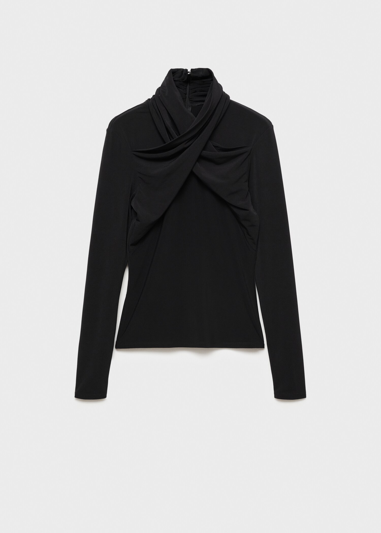 Cross-neck t-shirt - Article without model
