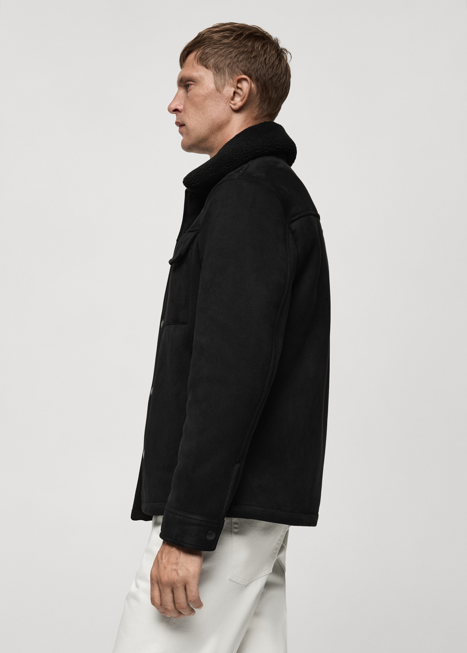 Double face sheepskin jacket - Details of the article 2