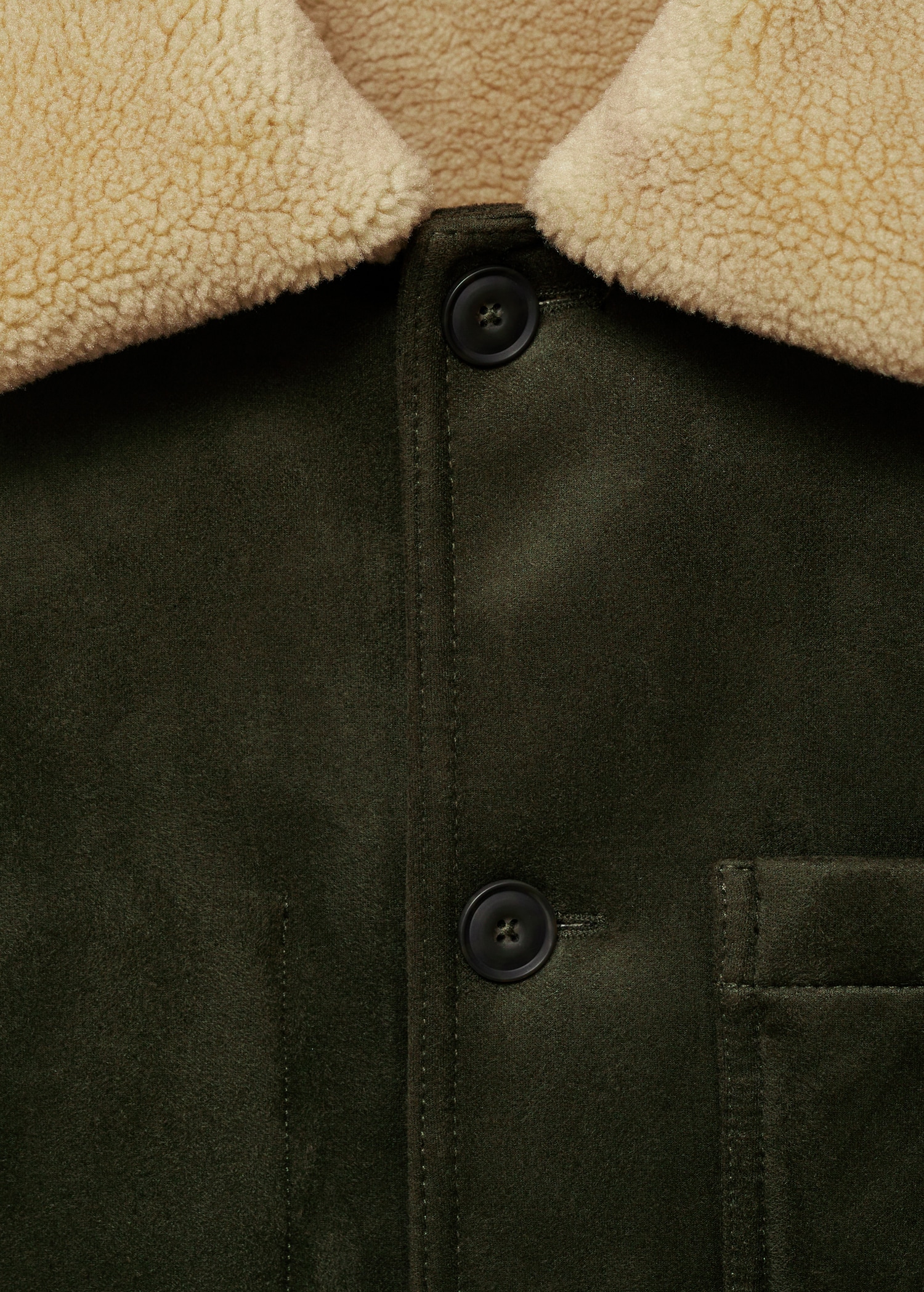 Double face jacket with fleece lining - Details of the article 8