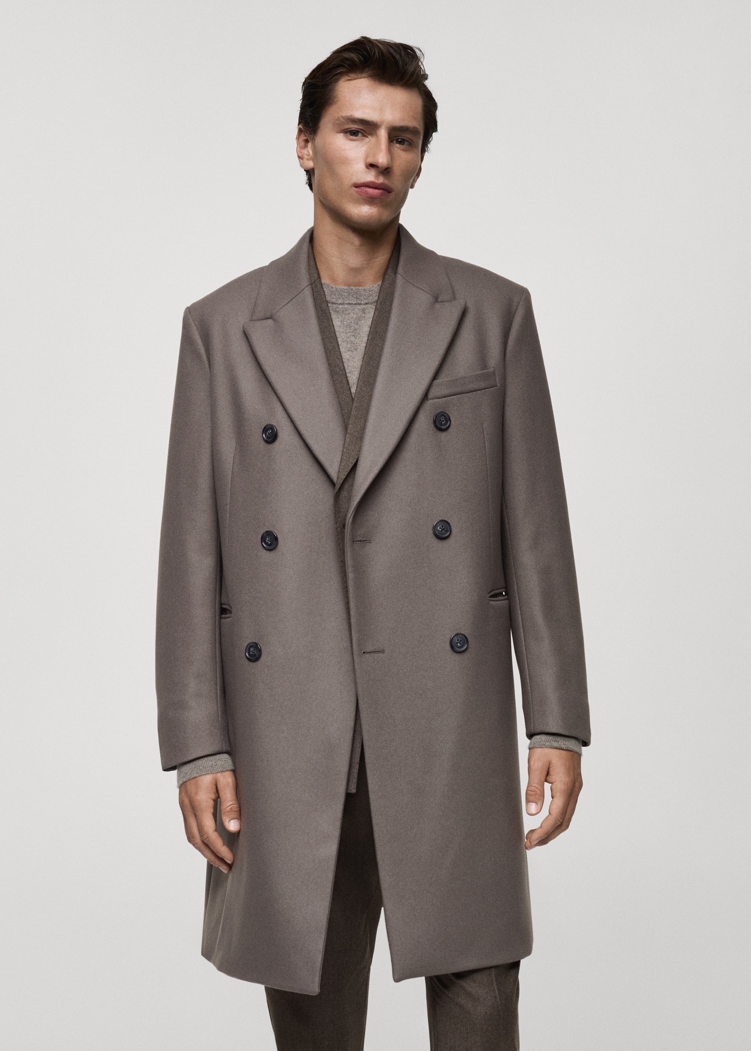 Trench Coat Manteau Homme 100 Laine Automne 2022 Homme′ S Veste