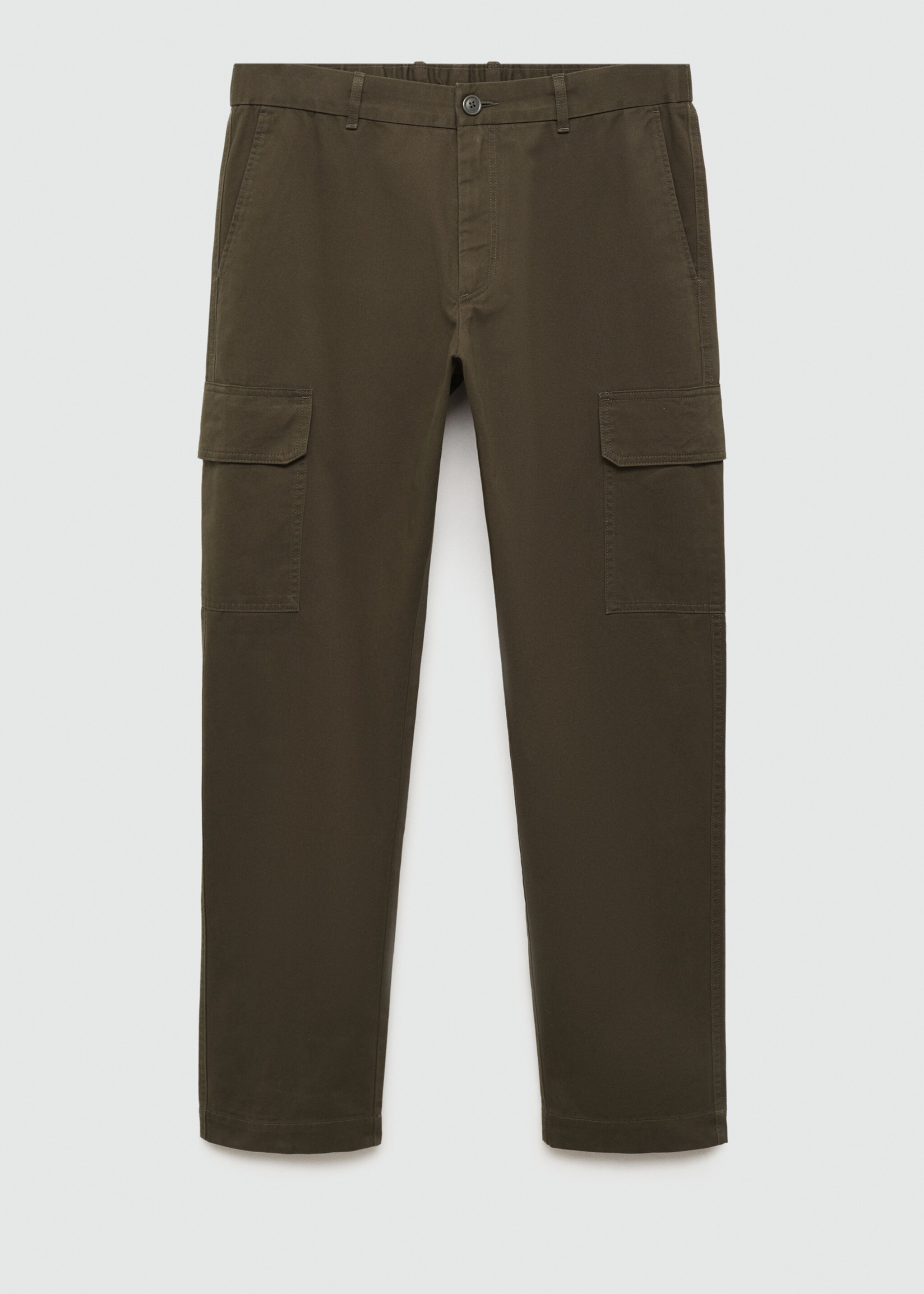 Straight-fit cargo trousers - Article without model