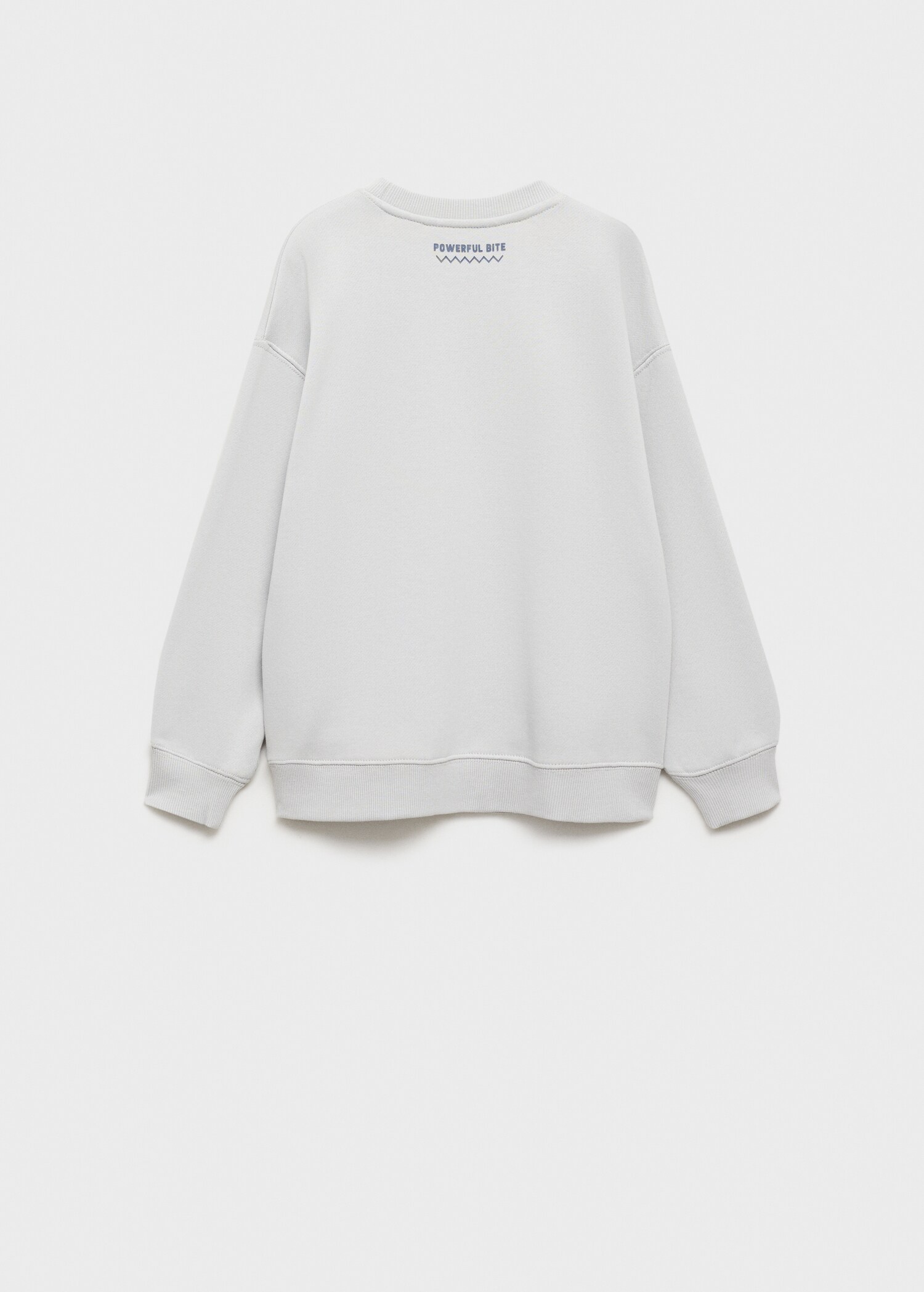 Sweat-shirt coton imprimé - Verso de l’article