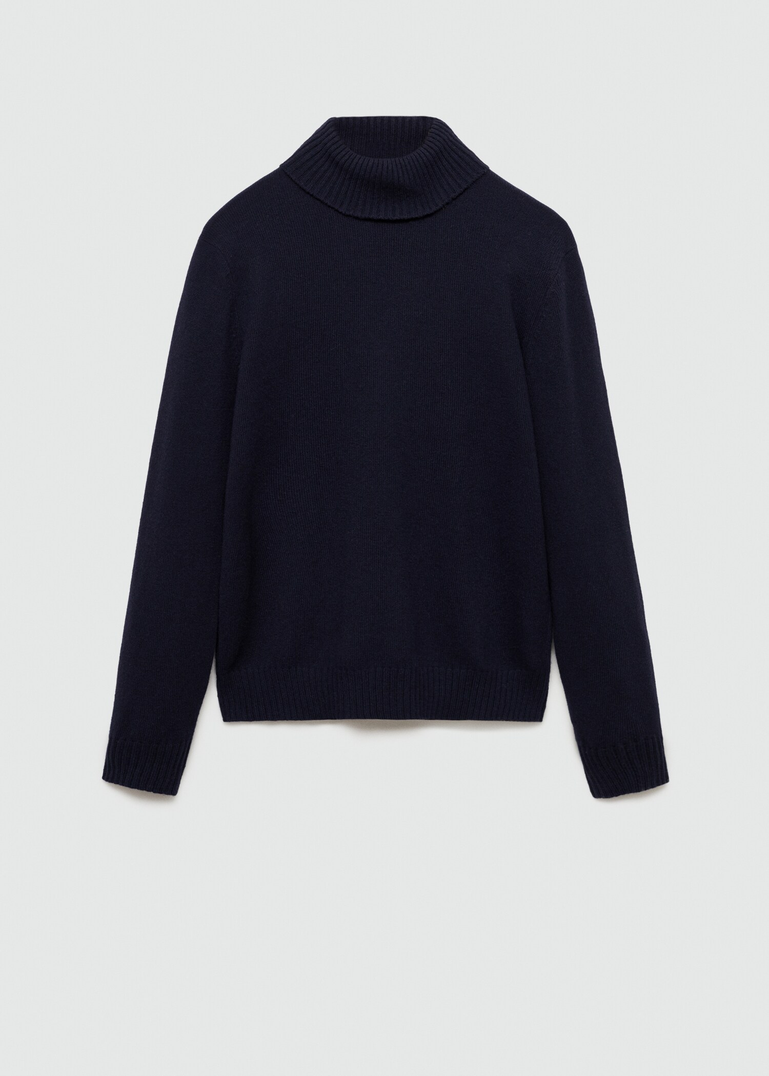 Knitted wool turtleneck sweater - Article without model