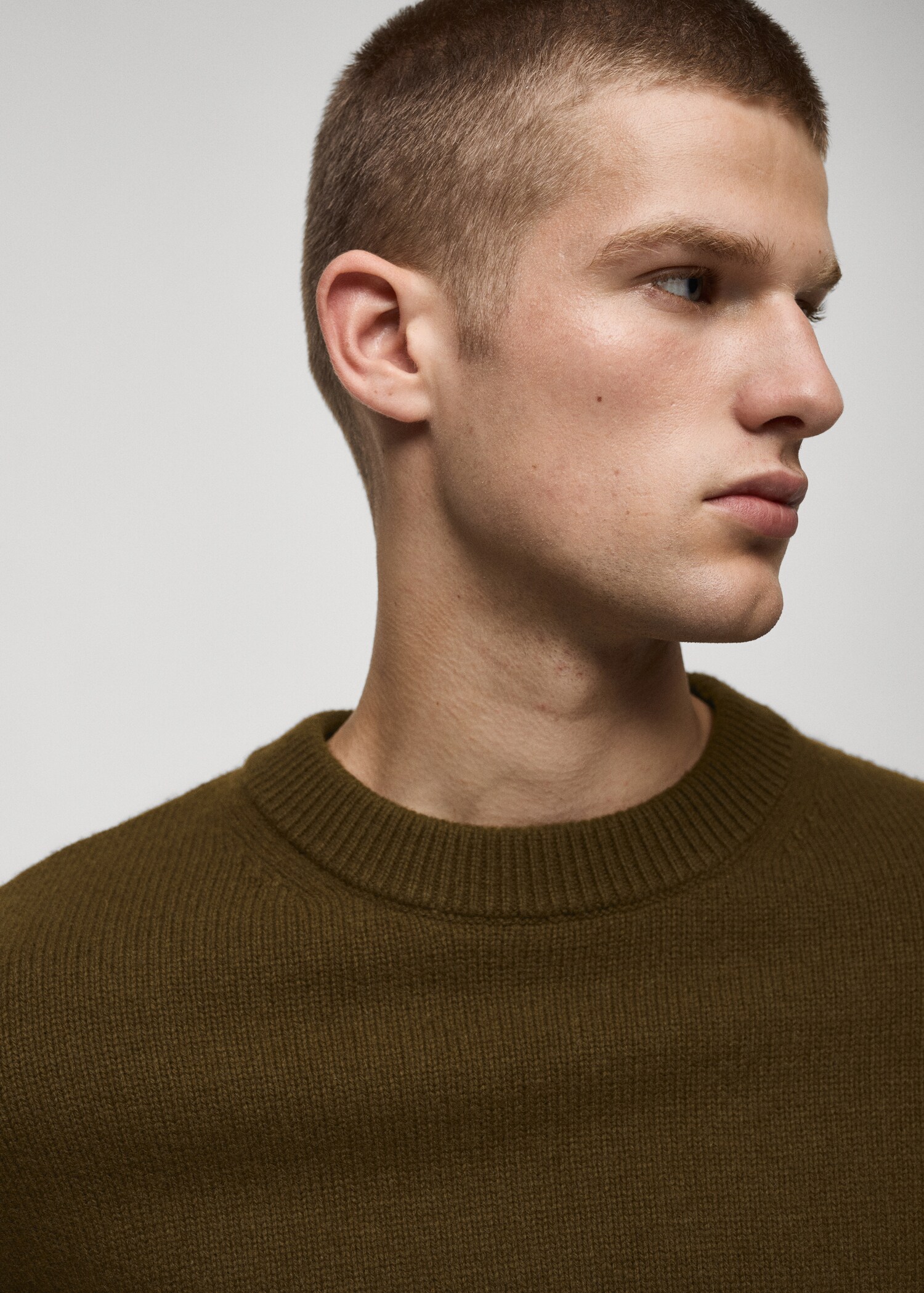 Knitted wool blend sweater - Details of the article 1