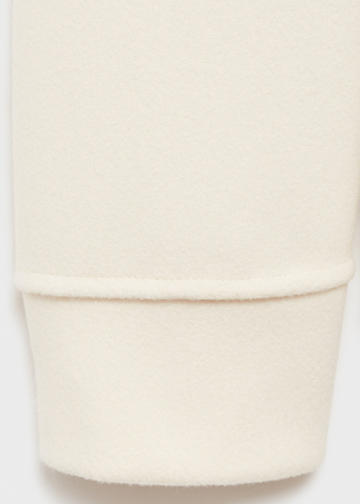 Relaxed fit flannel cardigan - Details of the article 0