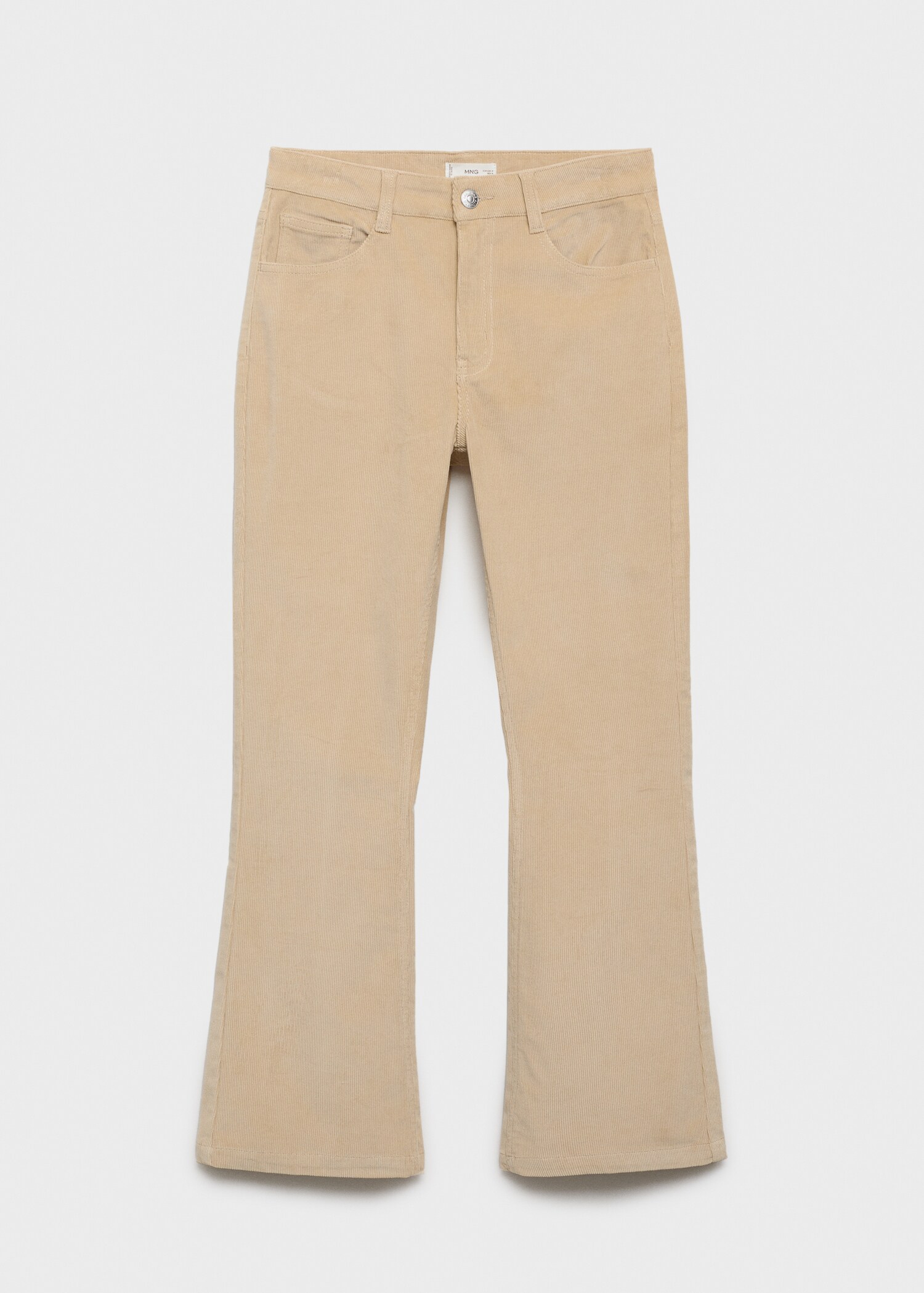 Flared corduroy trousers - Article without model