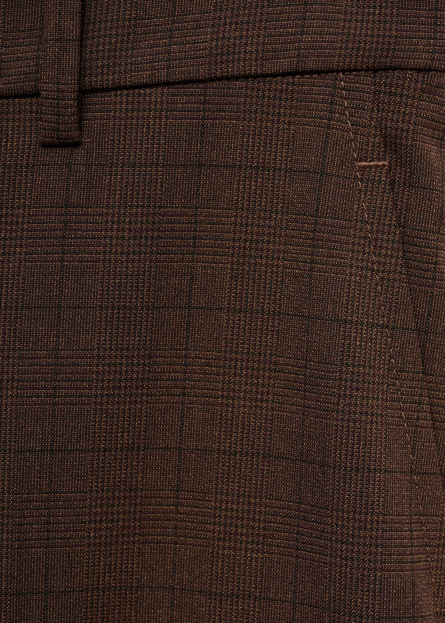 Pantalones Cuadros Mujer Pantalones De Vestir Mujer En Mango