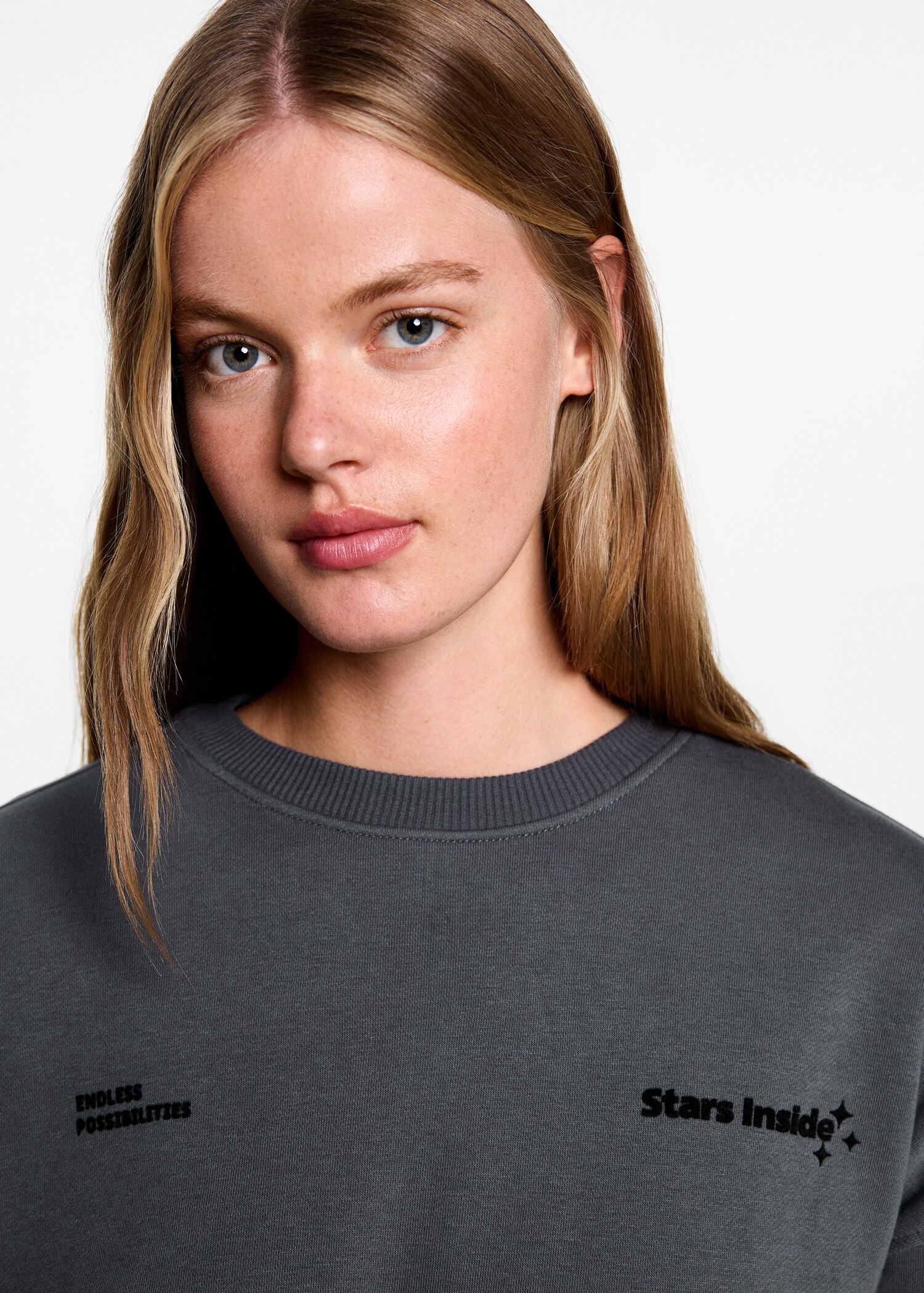Sweat-shirt coton imprimé - Détail de l'article 1