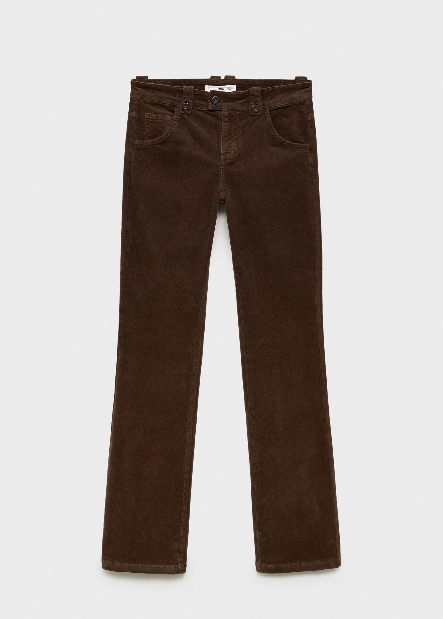 Pantalon évasé velours côtelé - Article sans modèle