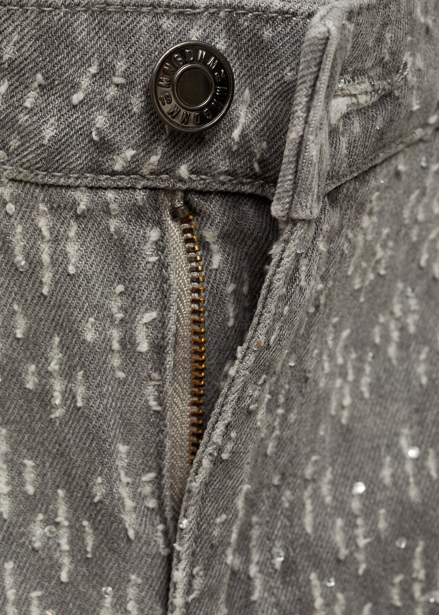 Jean droit détail strass - Détail de l'article 8