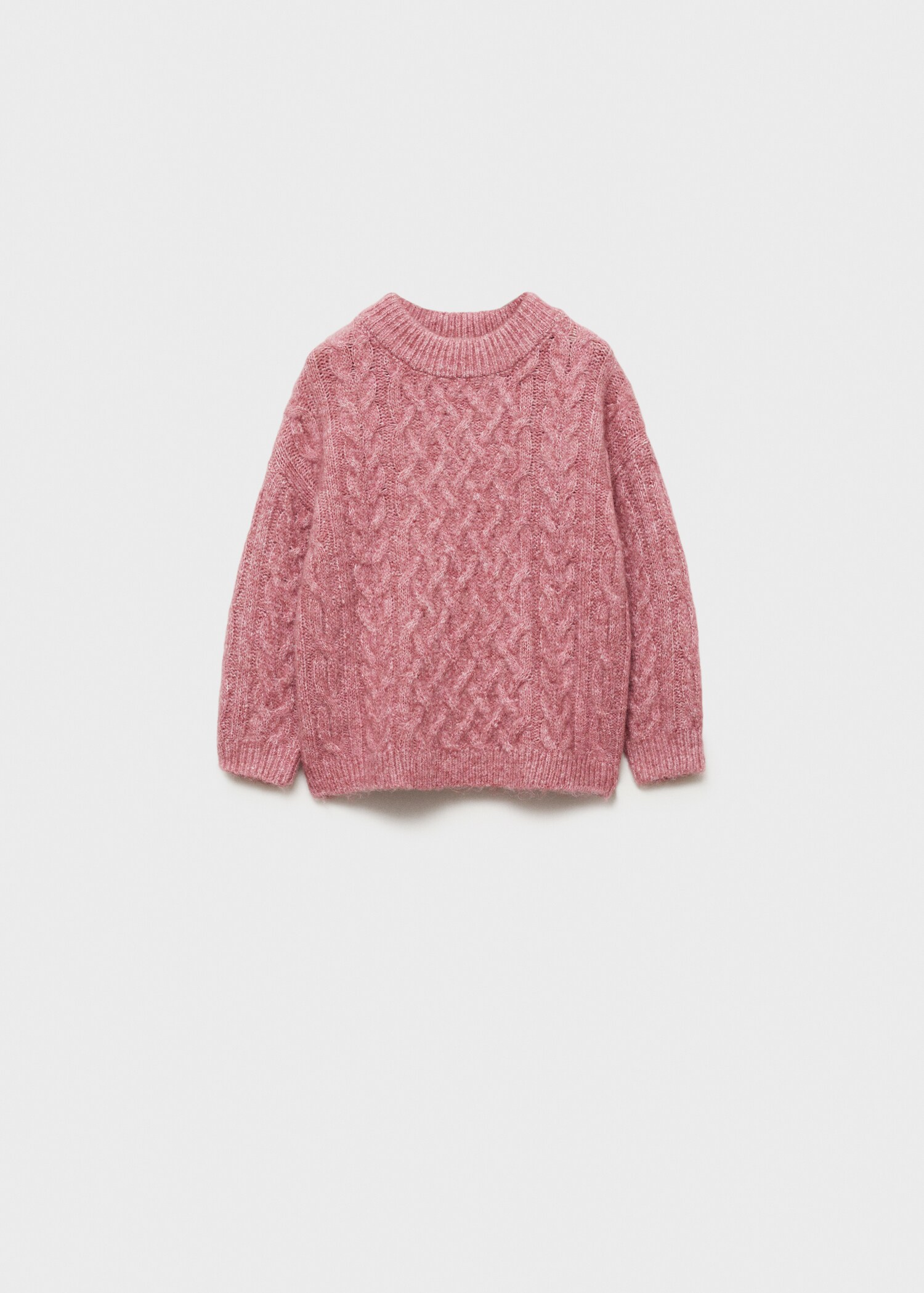 Braided knitted sweater - Article without model