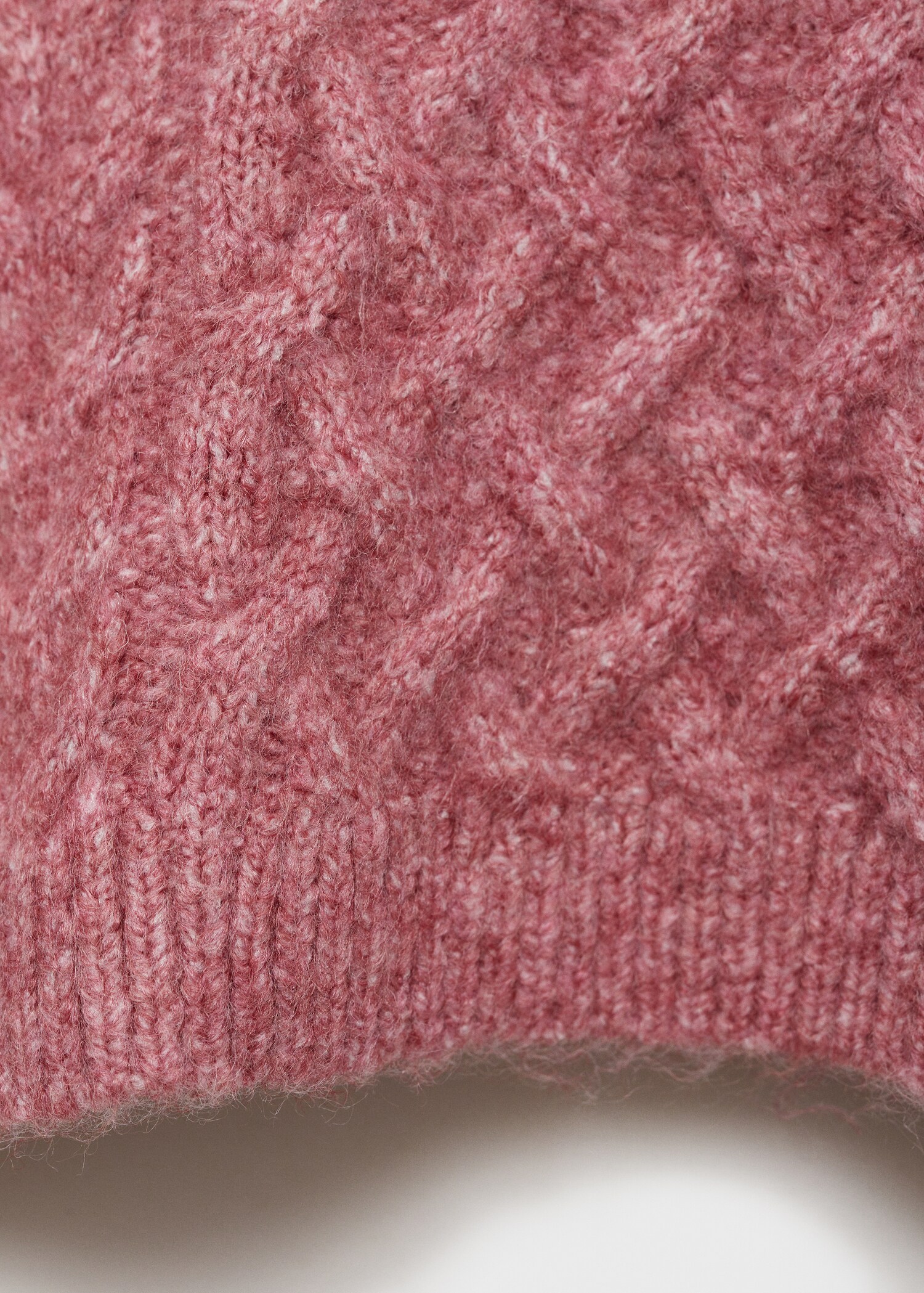 Braided knitted sweater - Details of the article 0