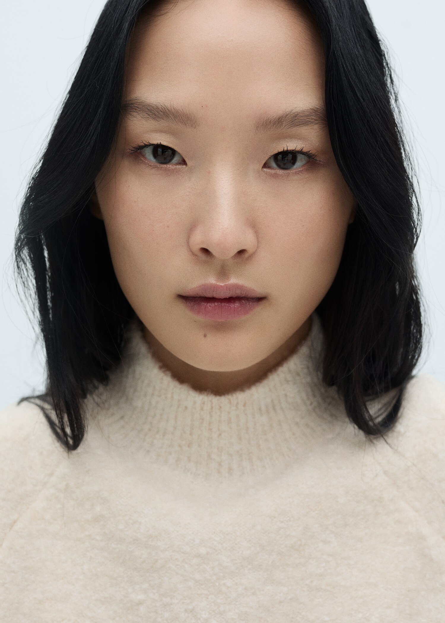 Perkins-neck bouclé sweater - Details of the article 1