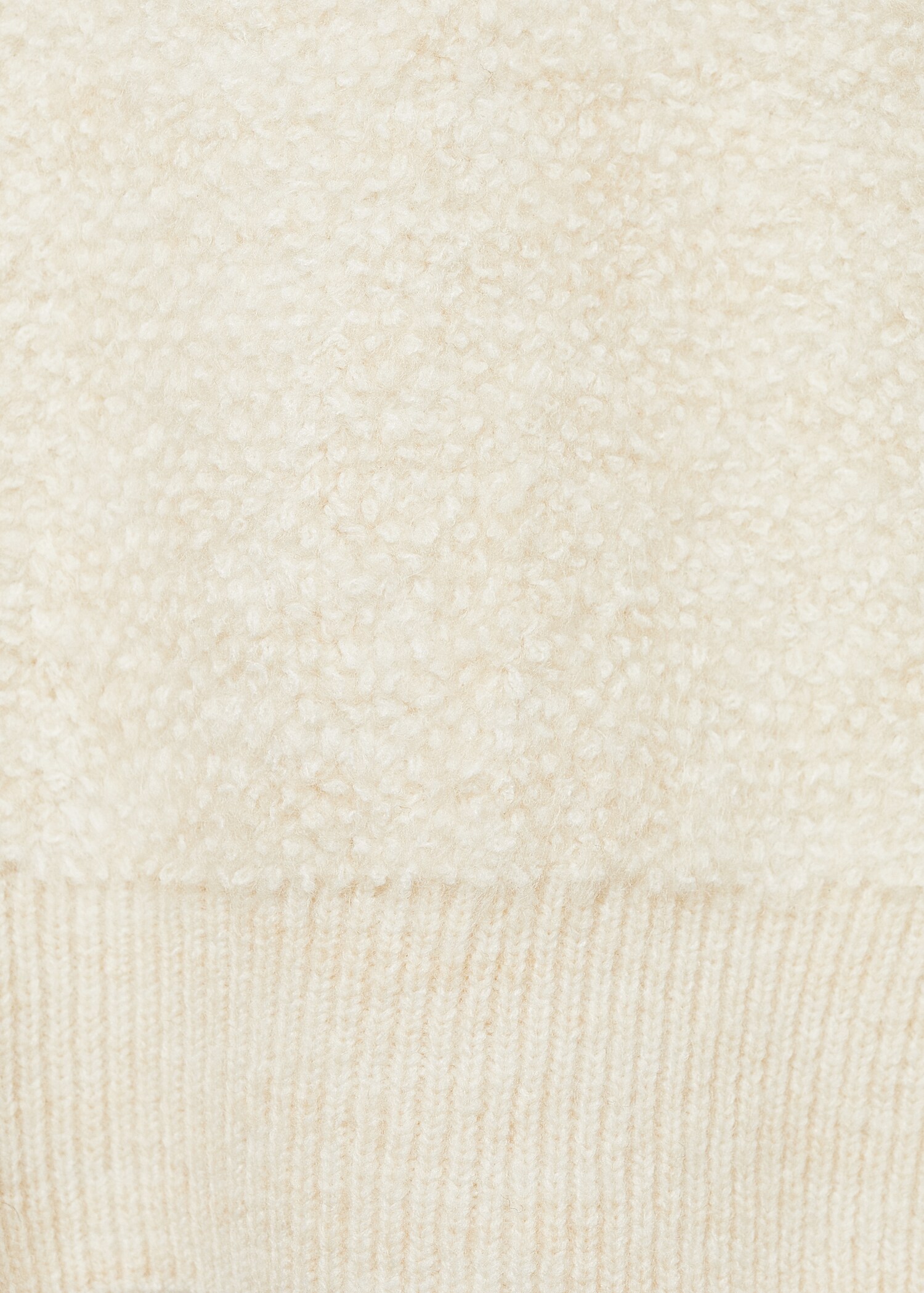 Perkins-neck panelled sweater - Details of the article 0