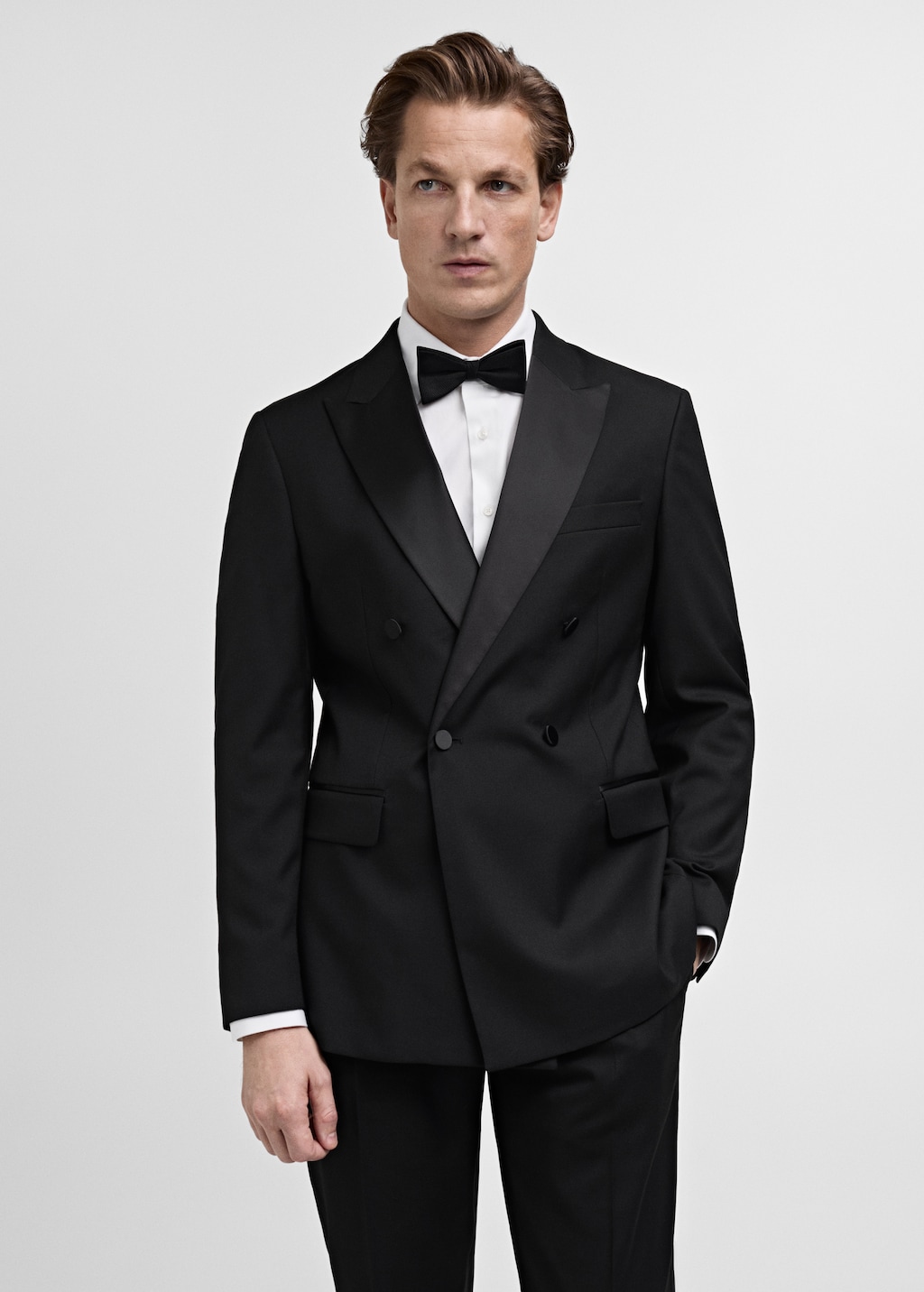 Slim fit tuxedo jacket