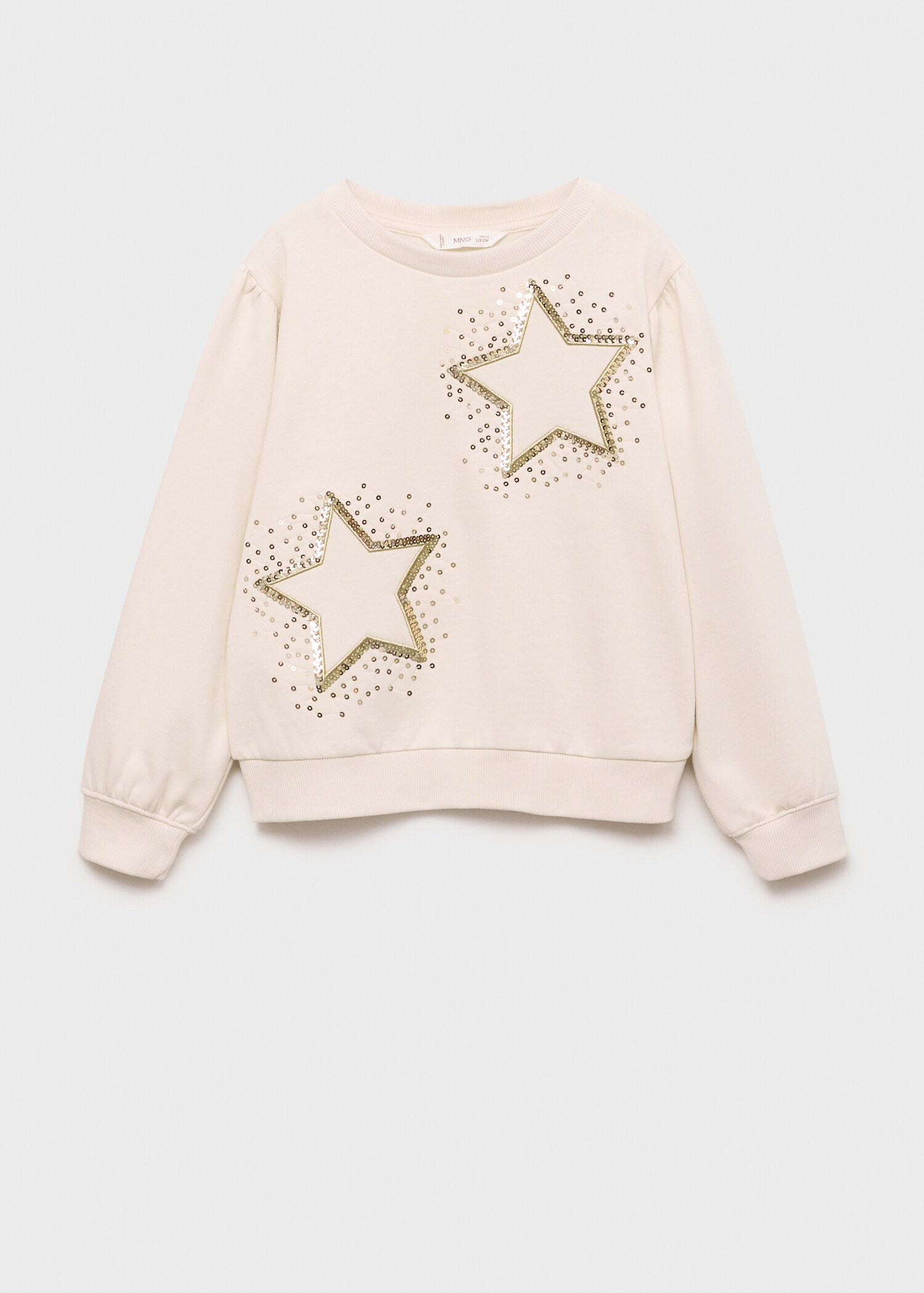 Sweat-shirt étoiles sequins - Article sans modèle