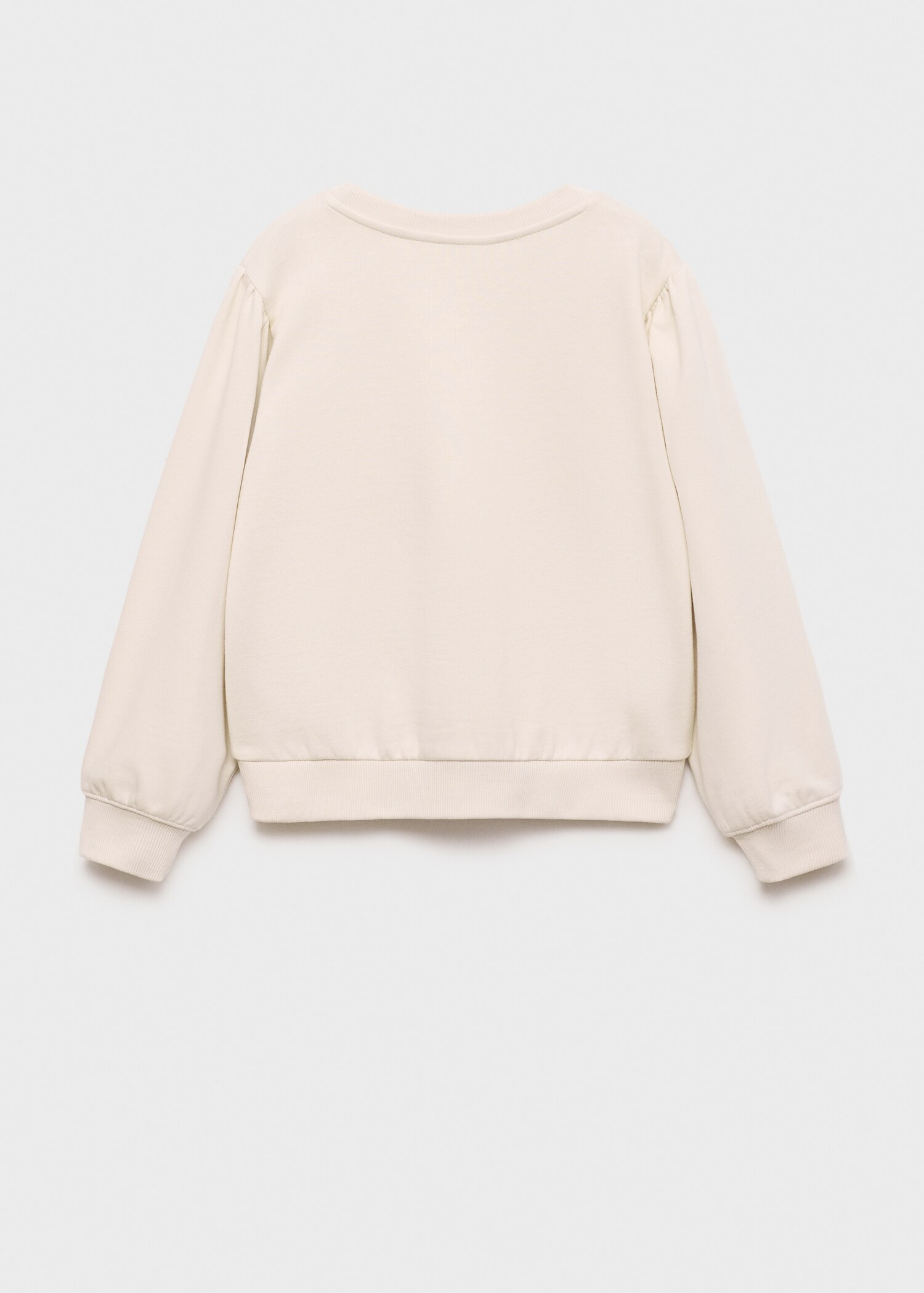 Sweat-shirt étoiles sequins - Verso de l’article