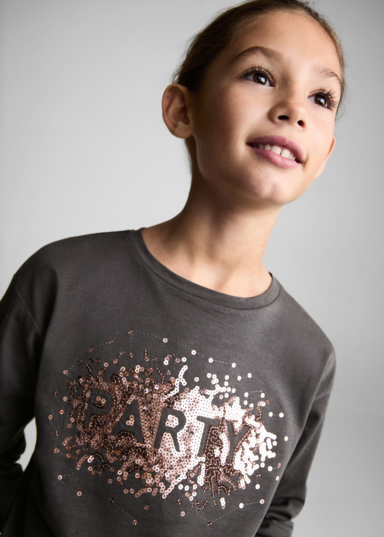 Sequins printed t-shirt - Details of the article 1