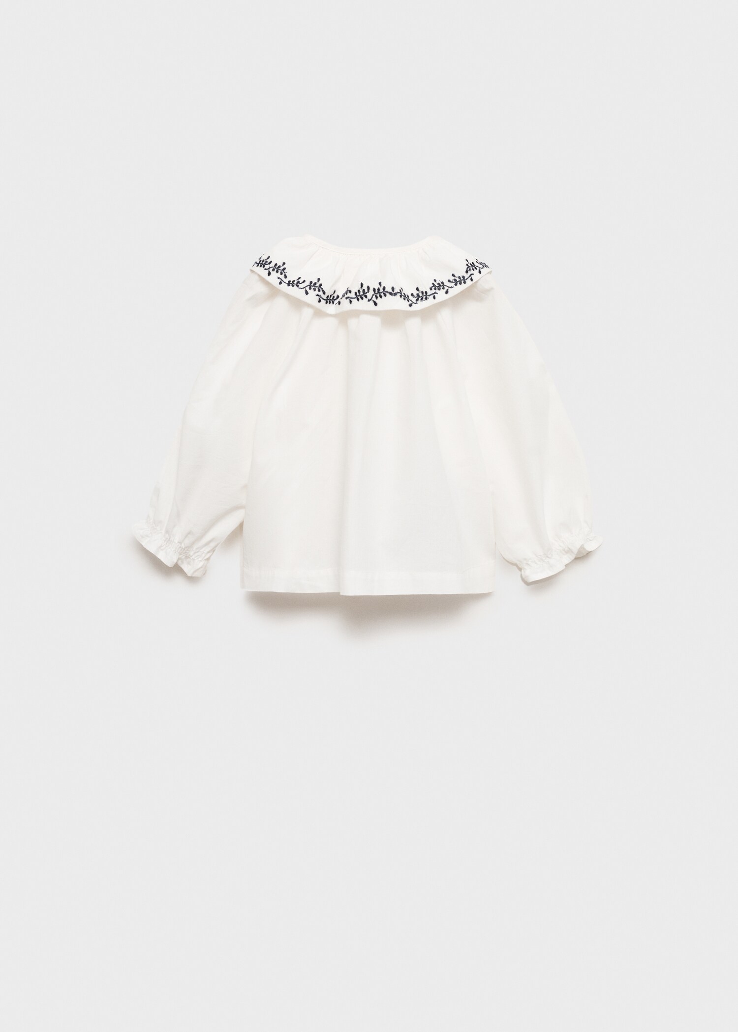 Blouse col Claudine broderie - Verso de l’article