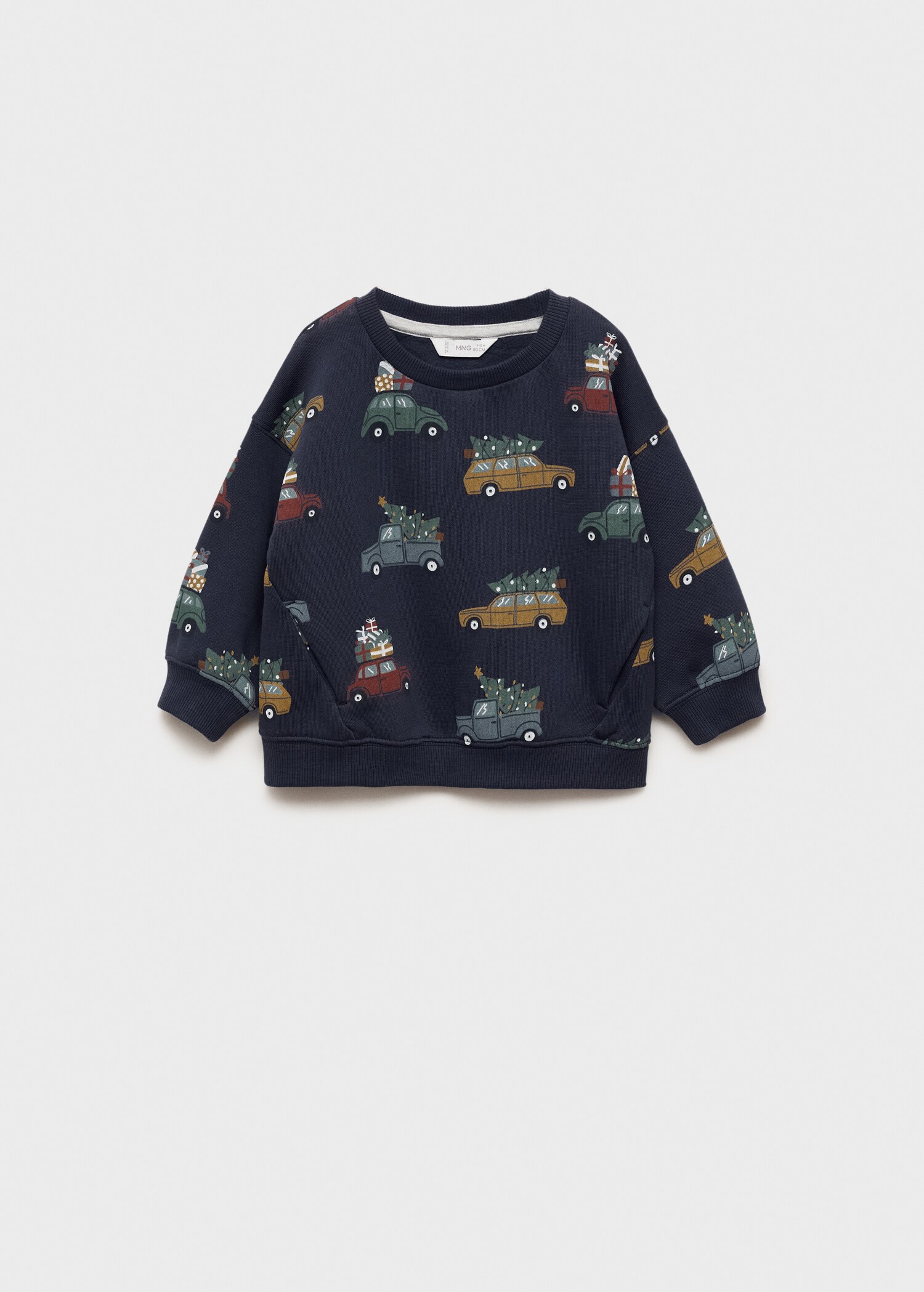 Christmas-print sweatshirt - Article without model