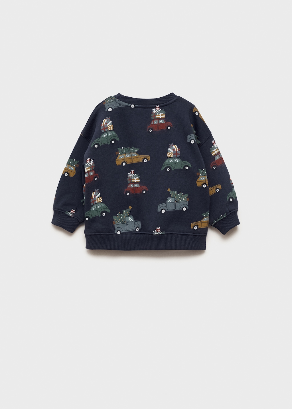 Christmas print sweatshirt hotsell