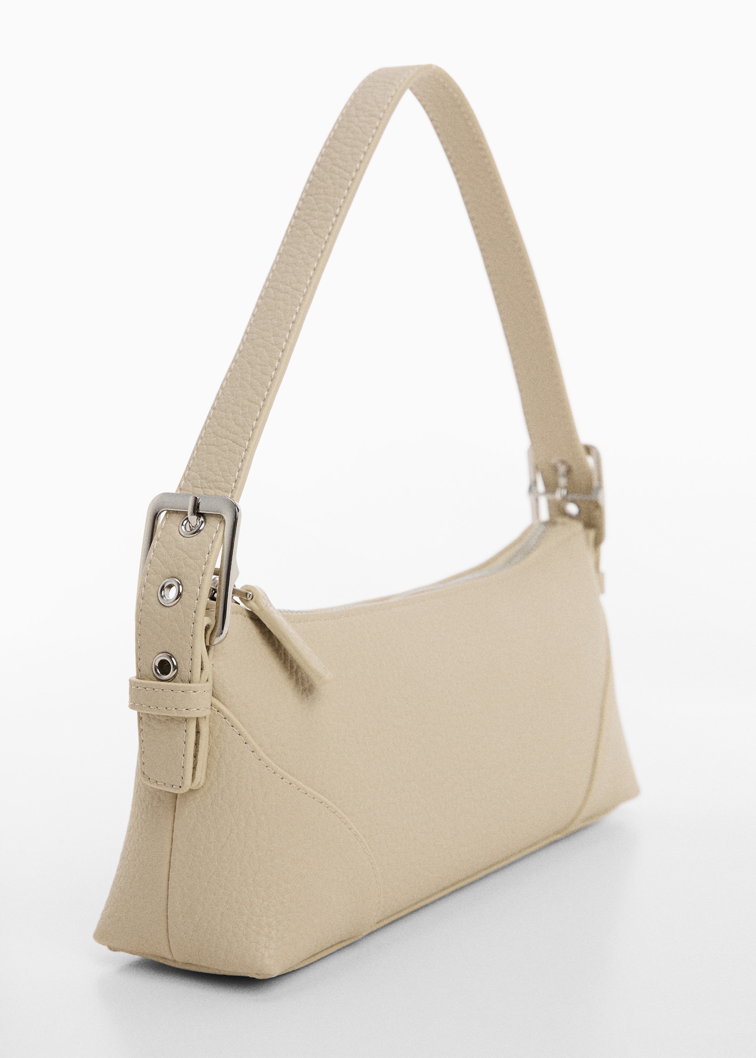 Shoulder bag with buckle - Medium plane