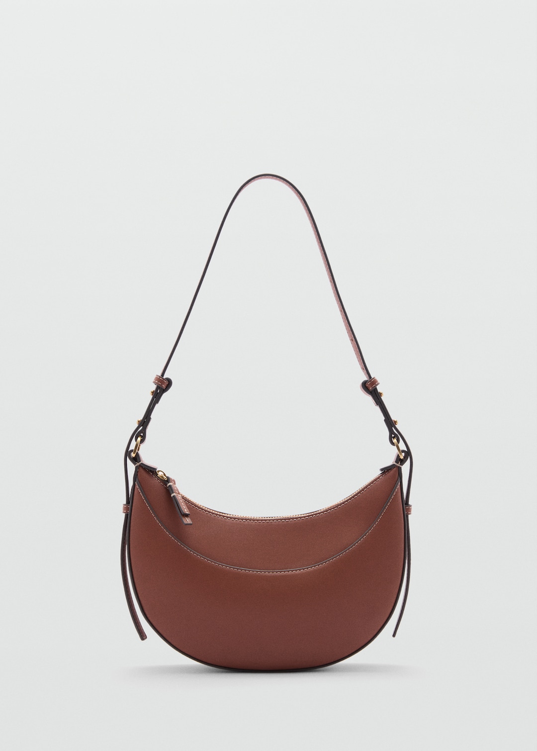 Oval short handle bag Women MANGO USA