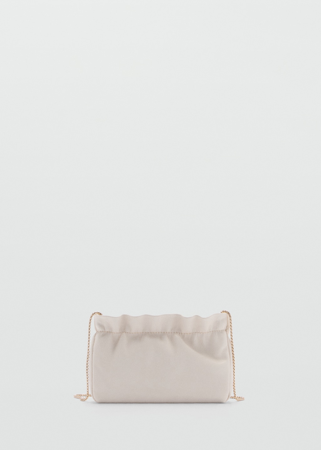 Chain leather bag mango hot sale