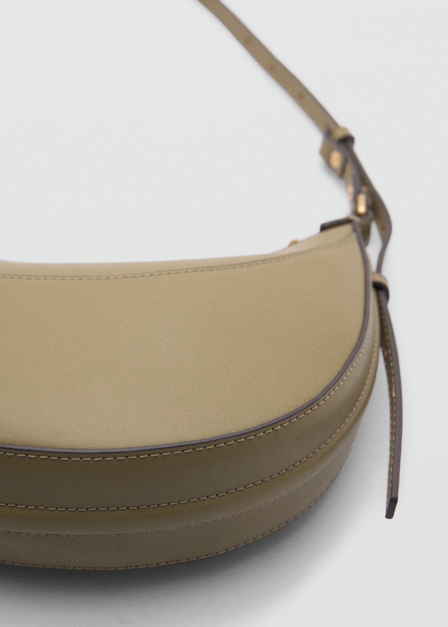 Oval short handle bag