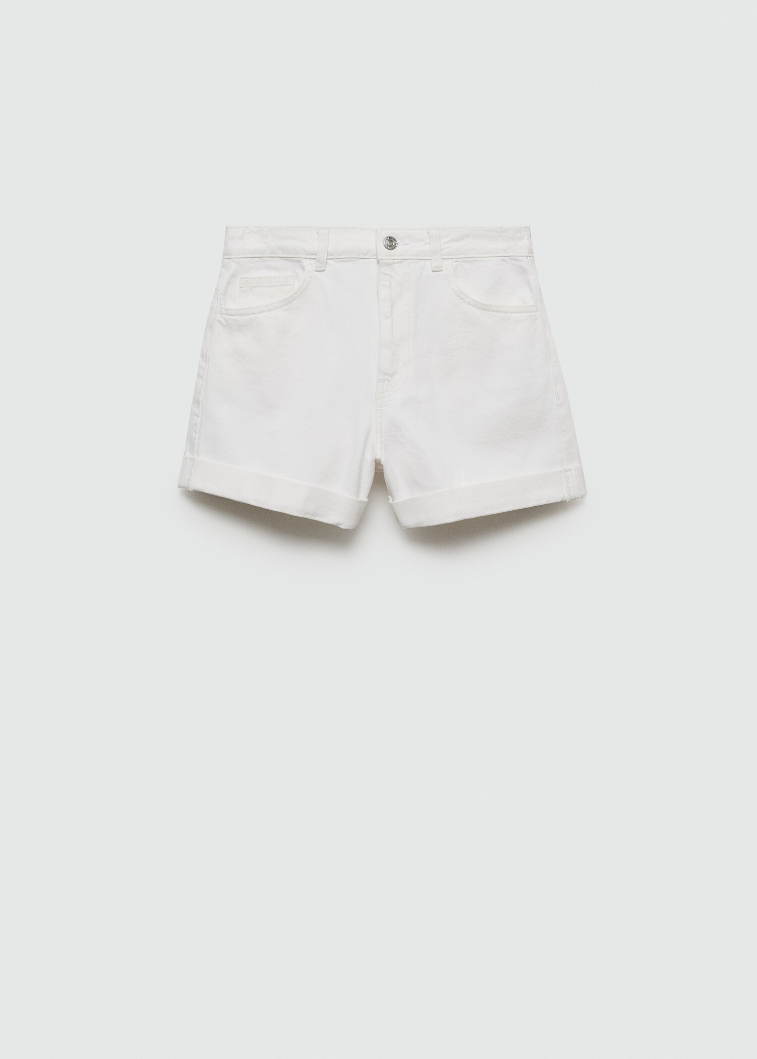 Short jean taille haute - Article sans modèle
