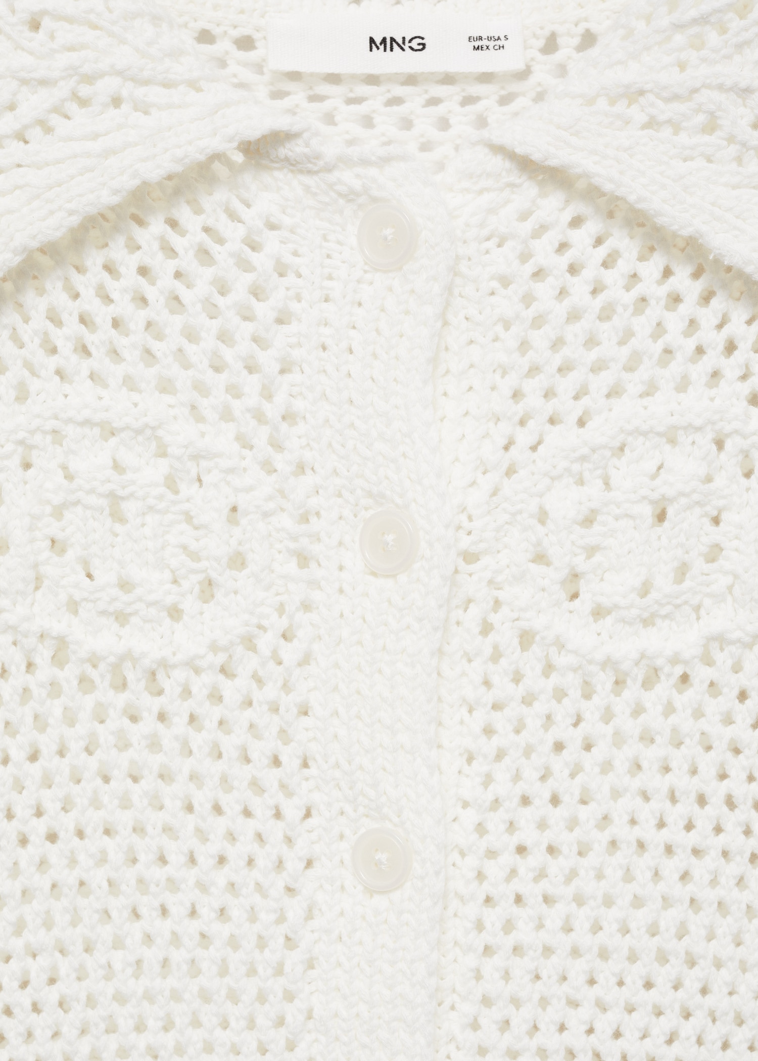 Crochet knitted cardigan - Details of the article 8