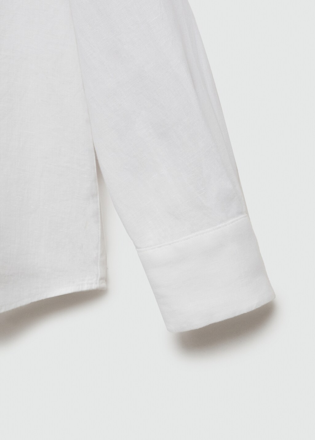 Pocket linen shirt | MANGO Japan