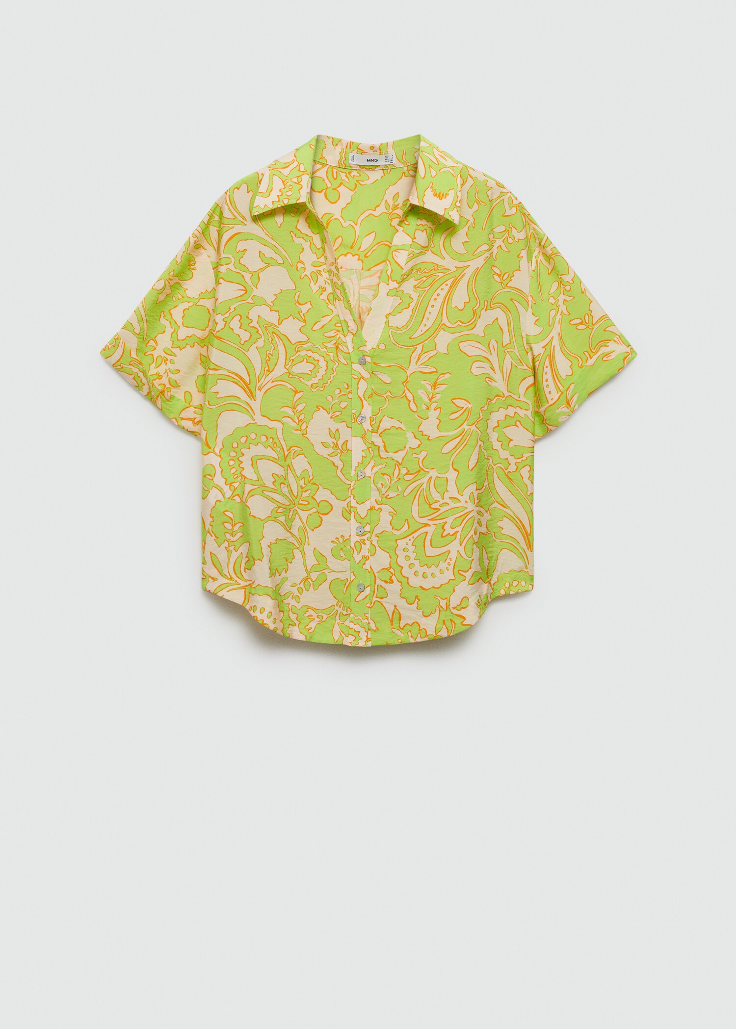 Printed short-sleeved shirt - Article without model