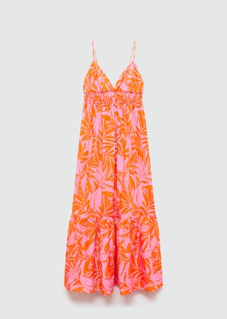 Mango Pattern Print Women Long Robe
