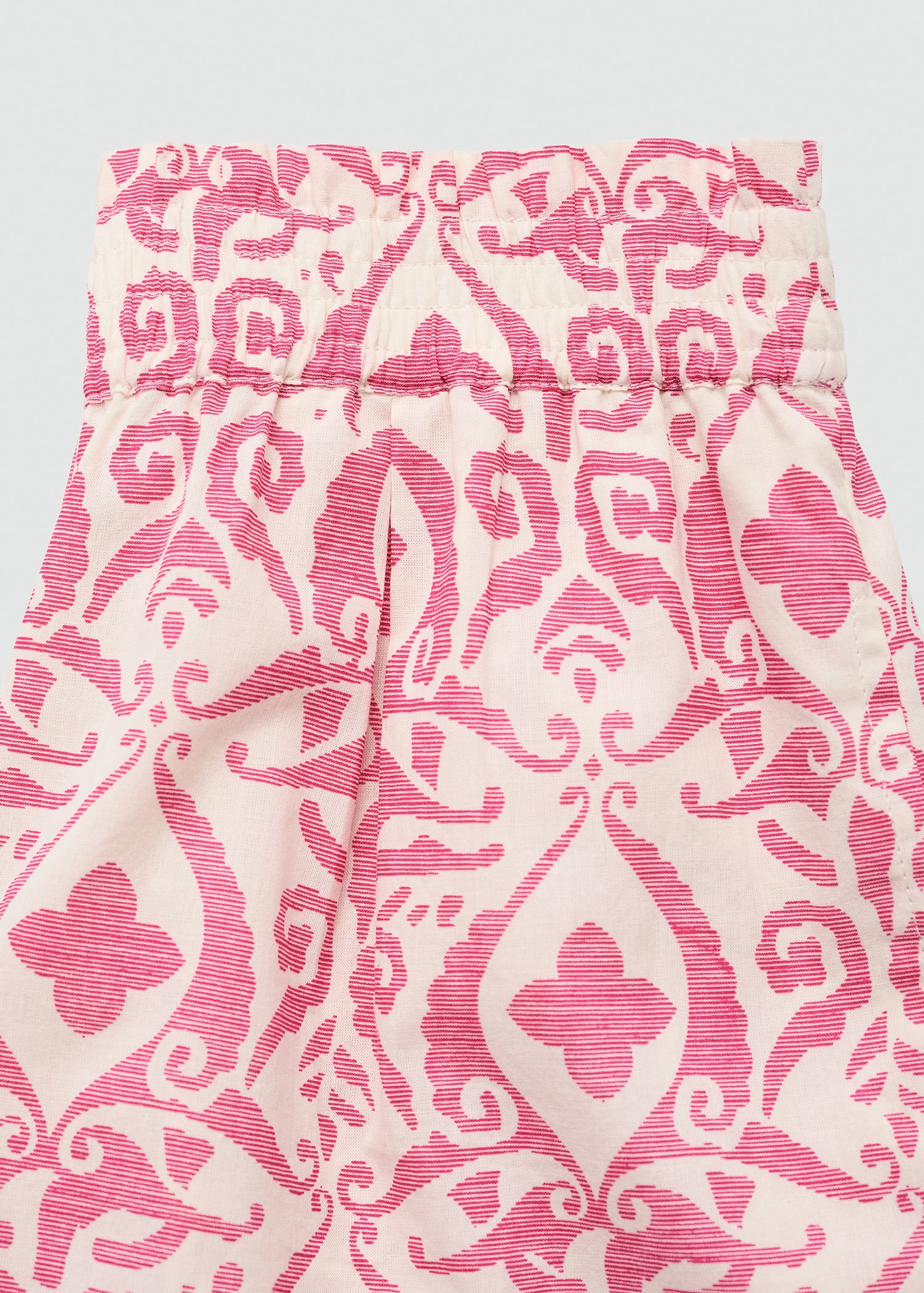 Printed cotton-blend short - Details of the article 8