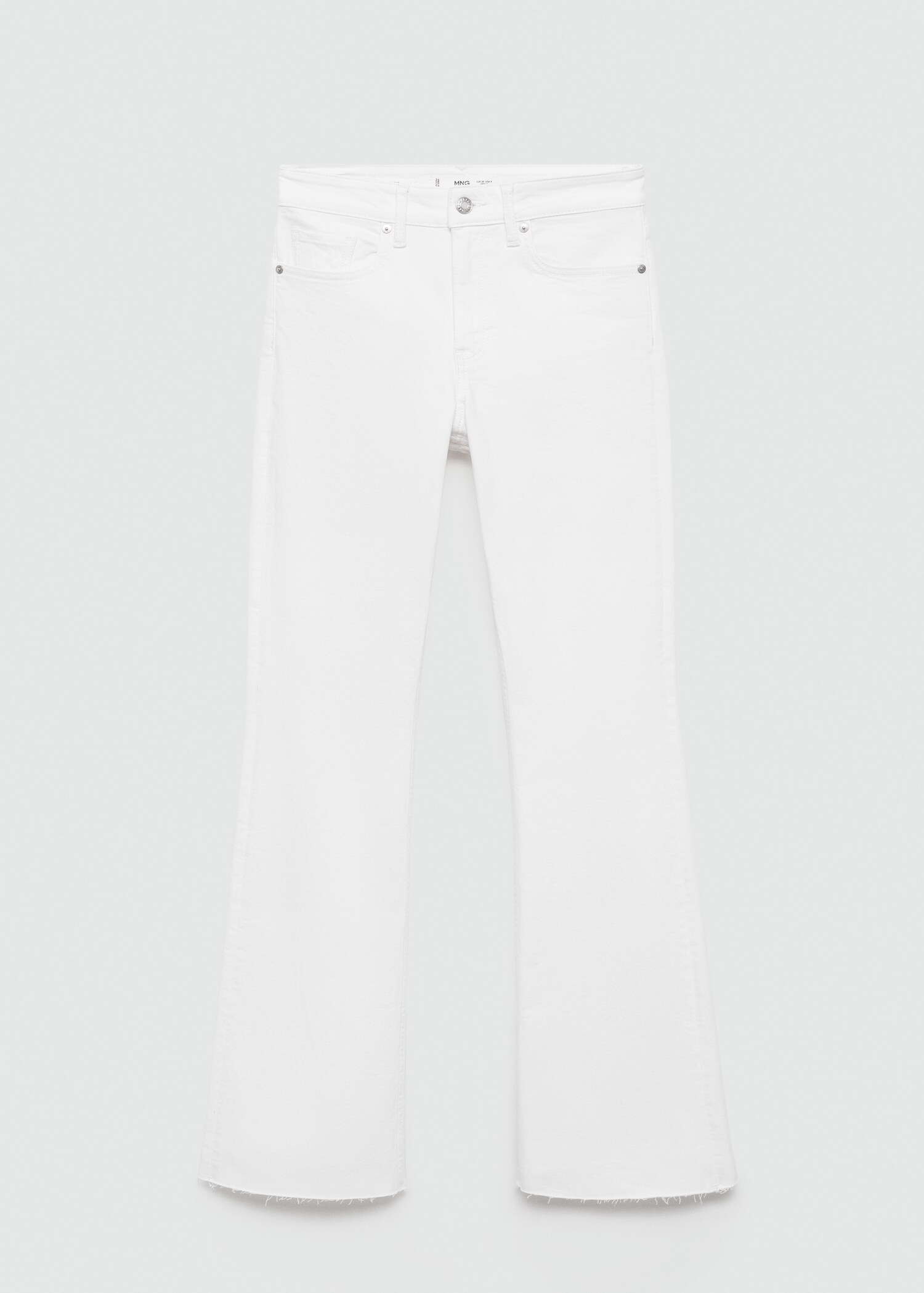 Jeans flare tiro medio - Artículo sin modelo