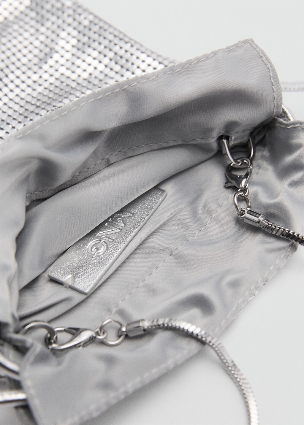 Sequin handbag - Women | MANGO China Sequin handbag - Women | MANGO China
