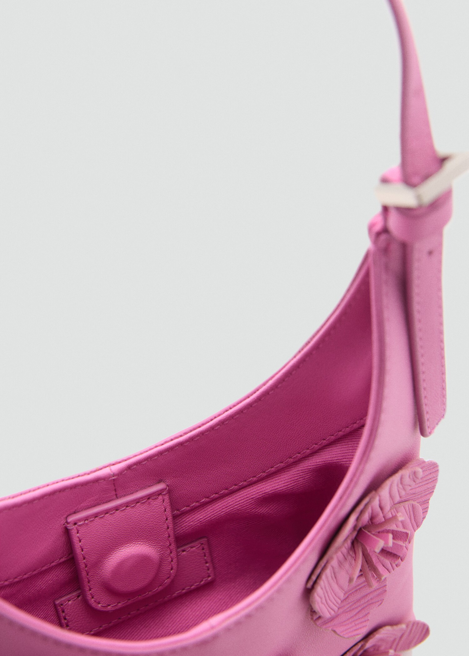 Bolso piel hombro flores - Detalle del artículo 2