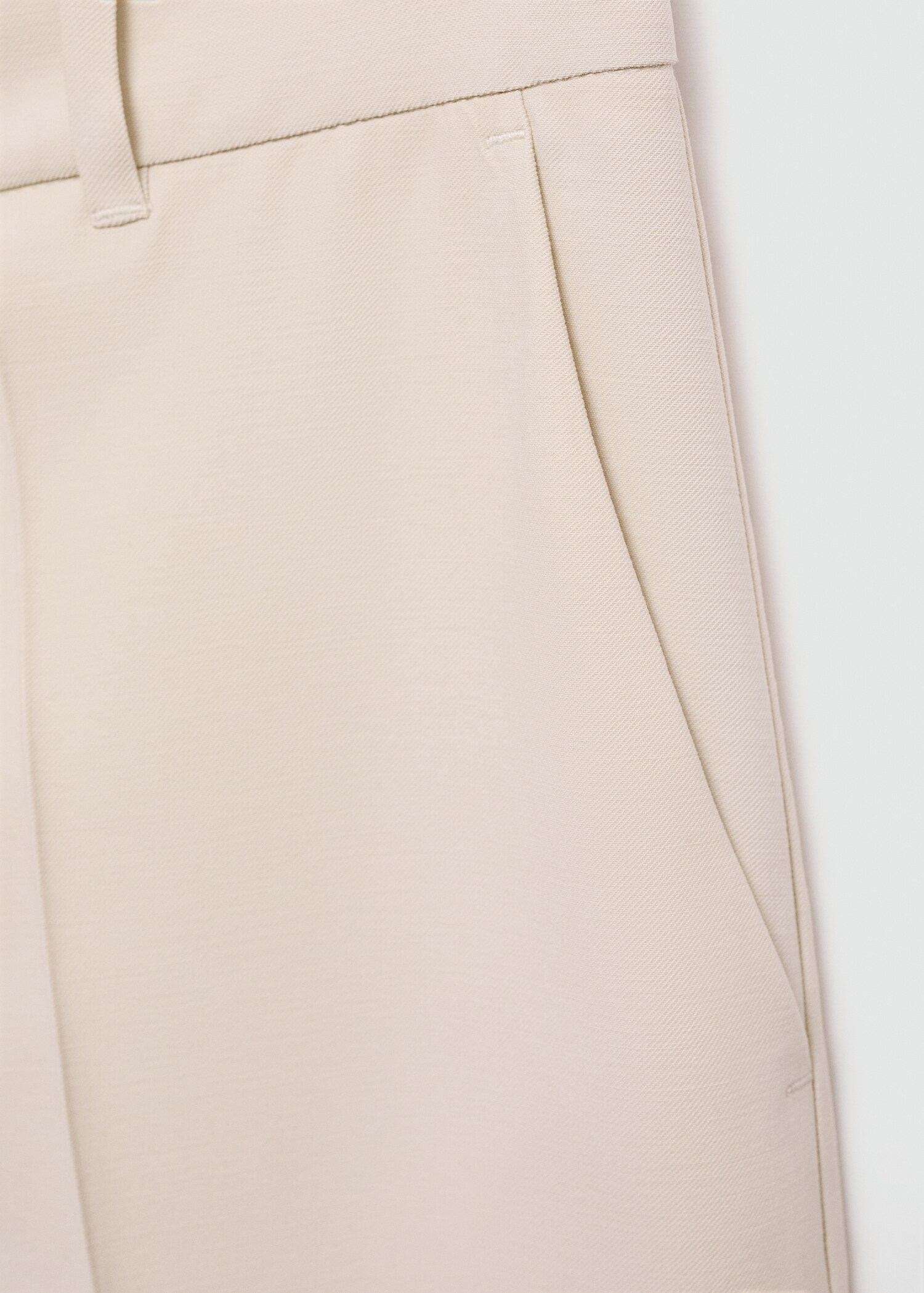 Wideleg pleated trousers - Details of the article 0